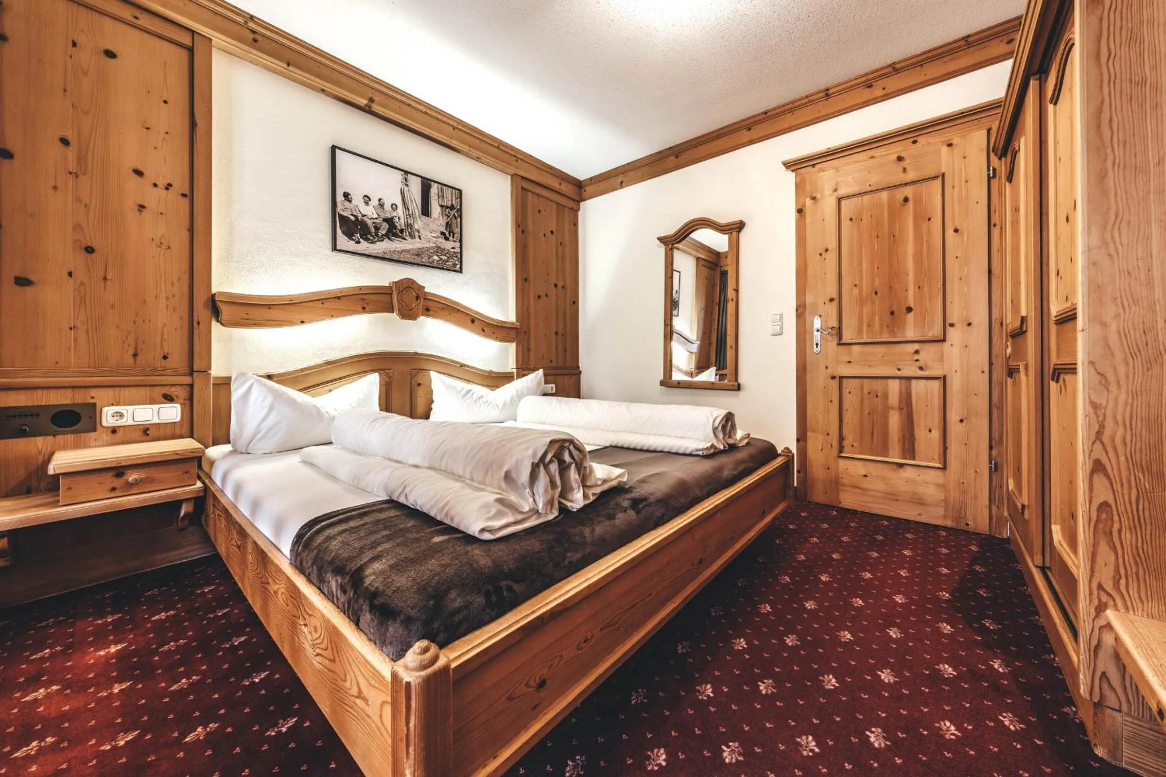 Bedroom, Bed in Hotel Rose