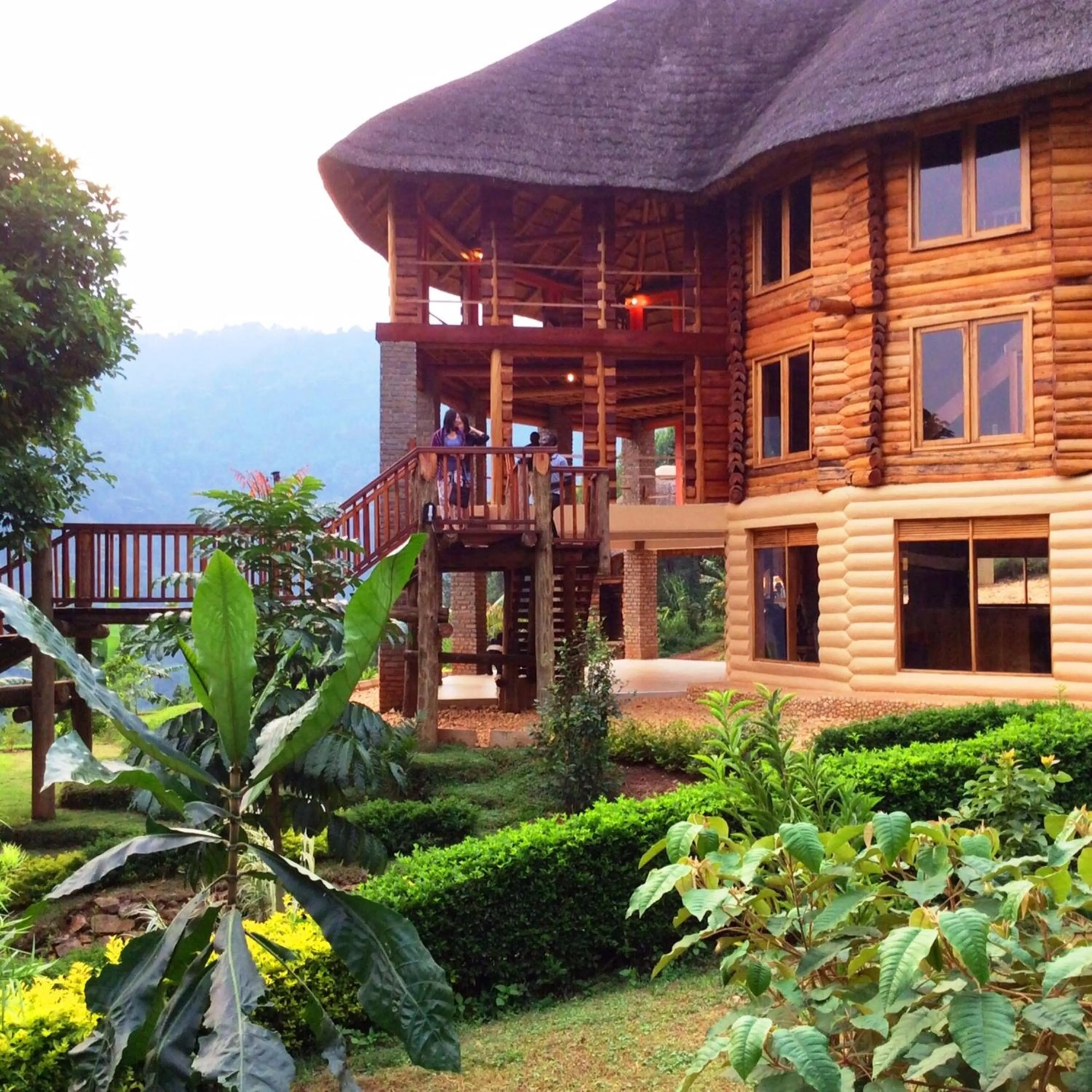 Property building in Trackers Safari Lodge Bwindi