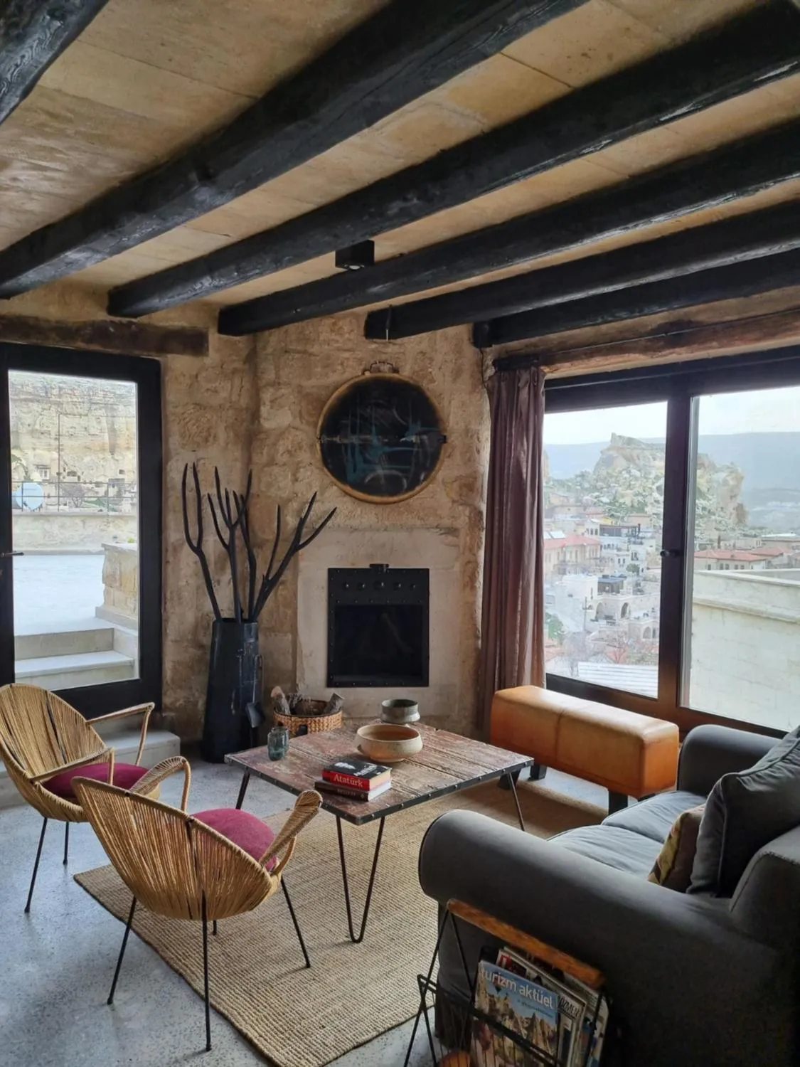 Seating area in SOTA Cappadocia