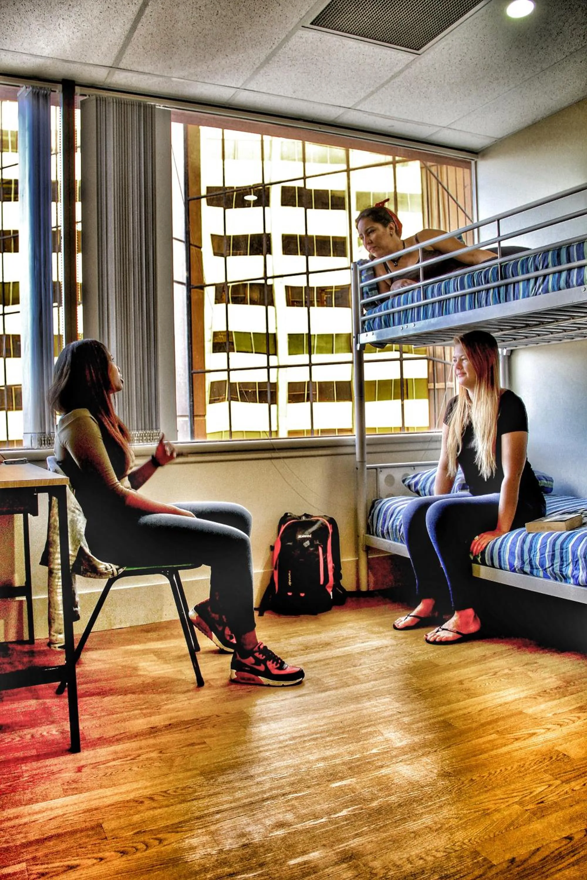 bunk bed in Choice Backpackers