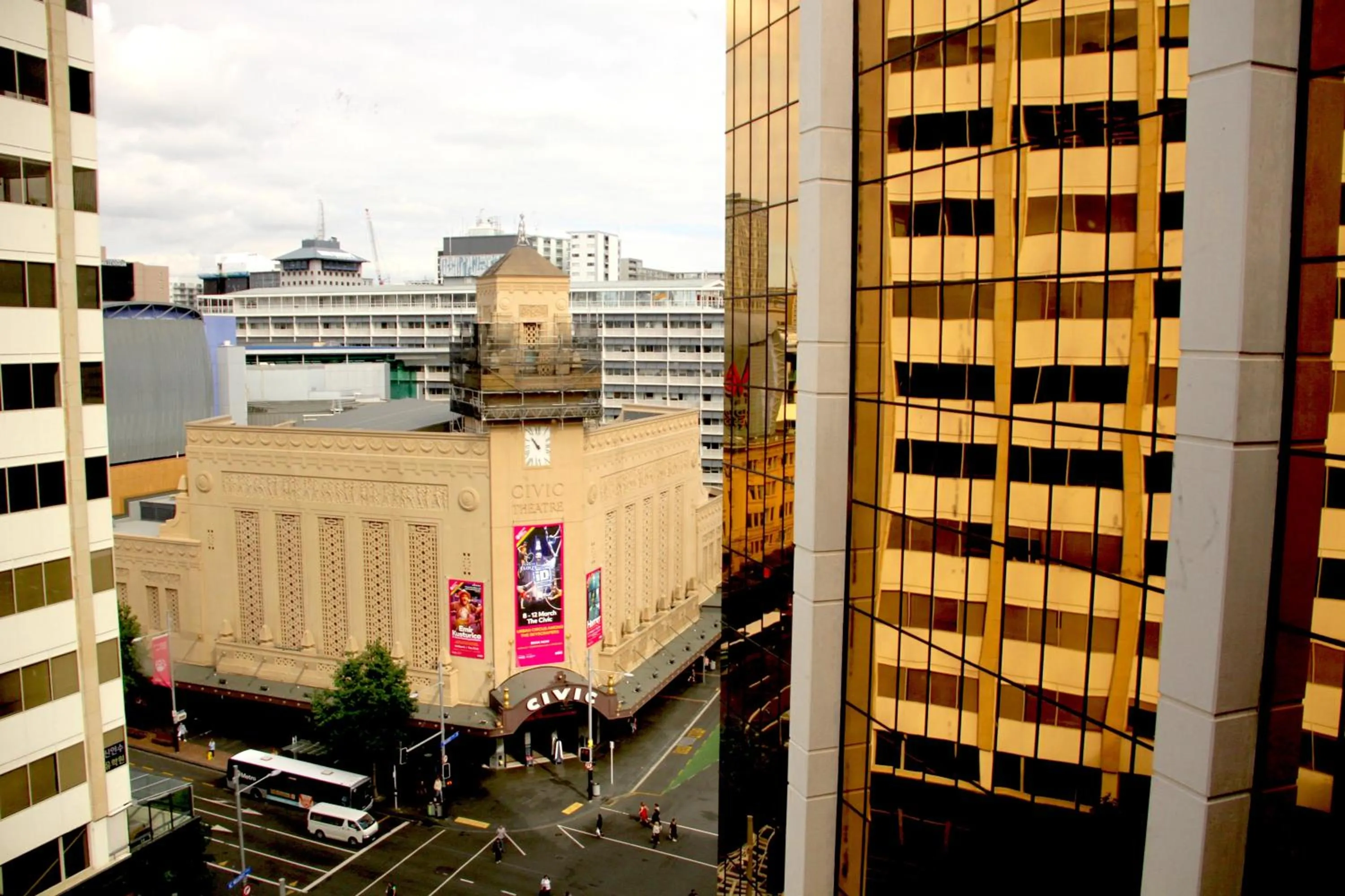 City view in Choice Backpackers