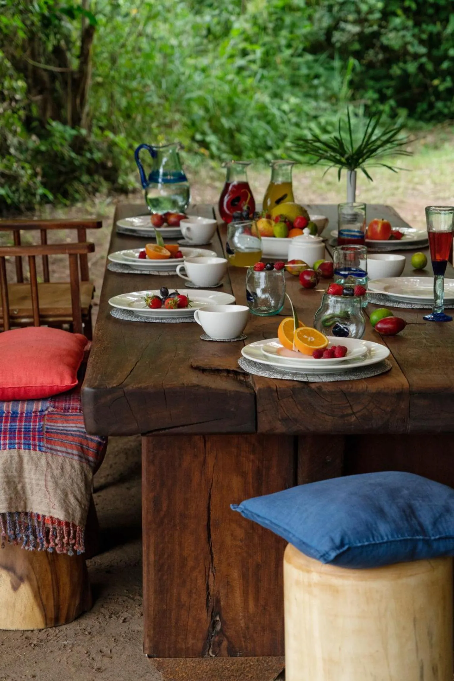Food and drinks in Olengoti Eco Safari Camp