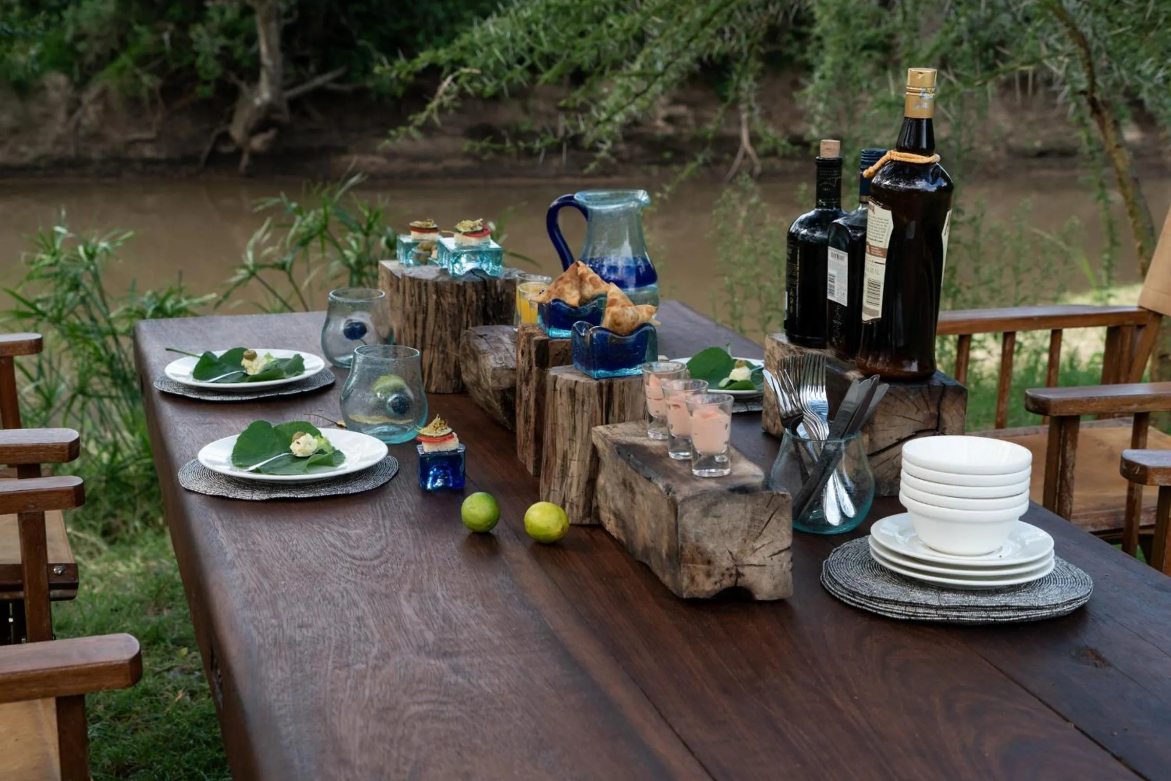 Food and drinks in Olengoti Eco Safari Camp