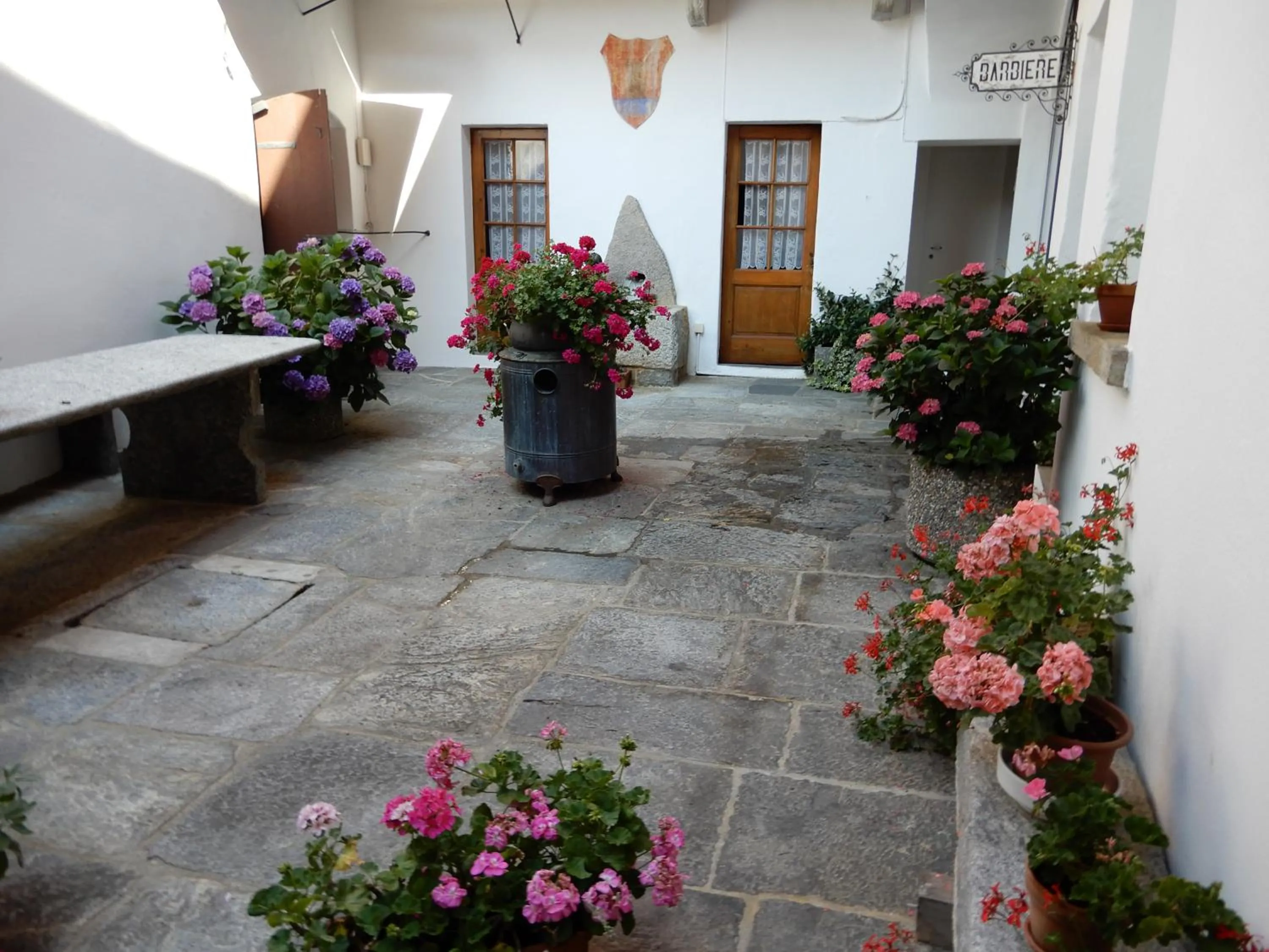 Patio in Annie's Bed & Breakfast