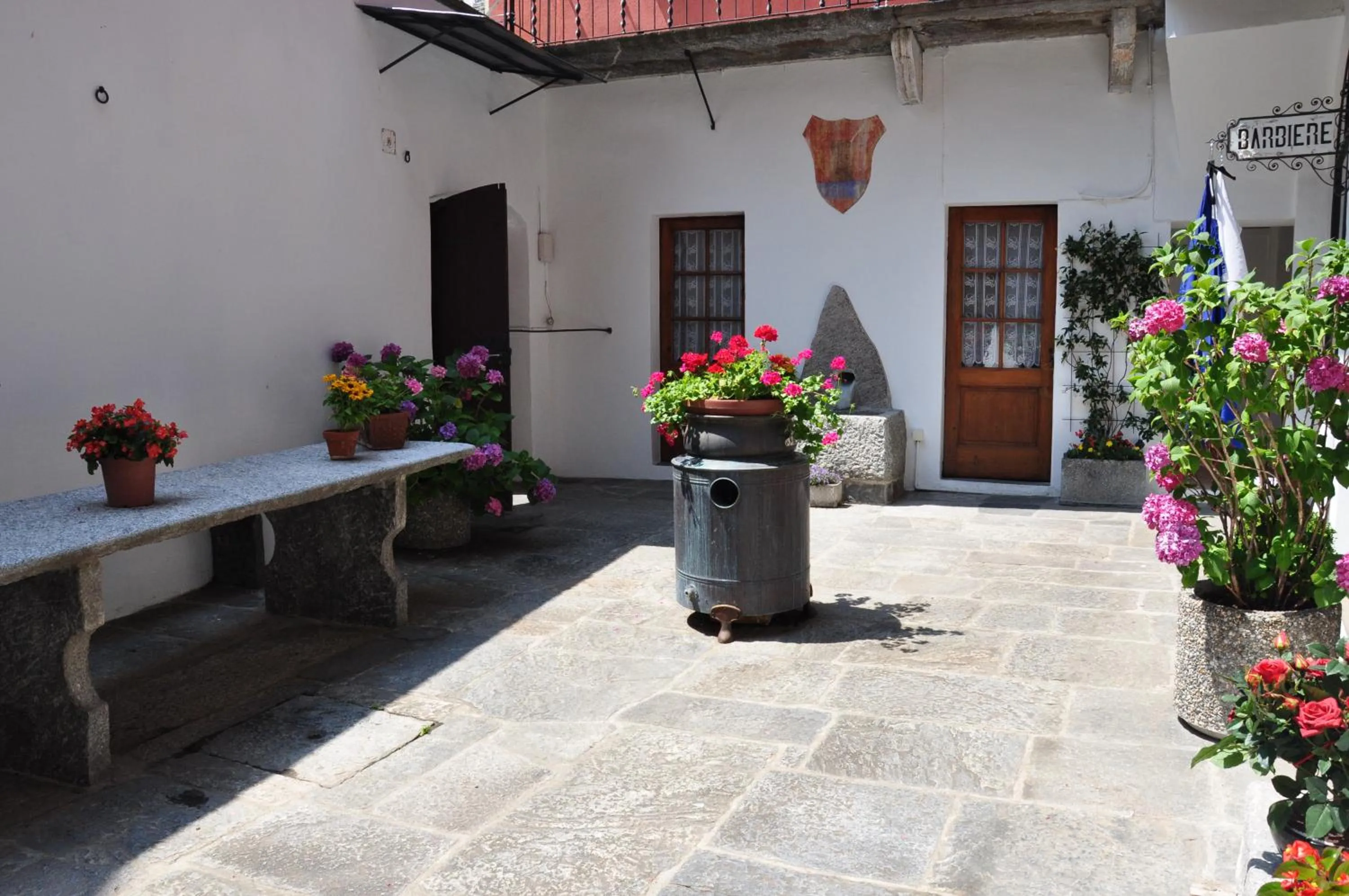 Patio in Annie's Bed & Breakfast