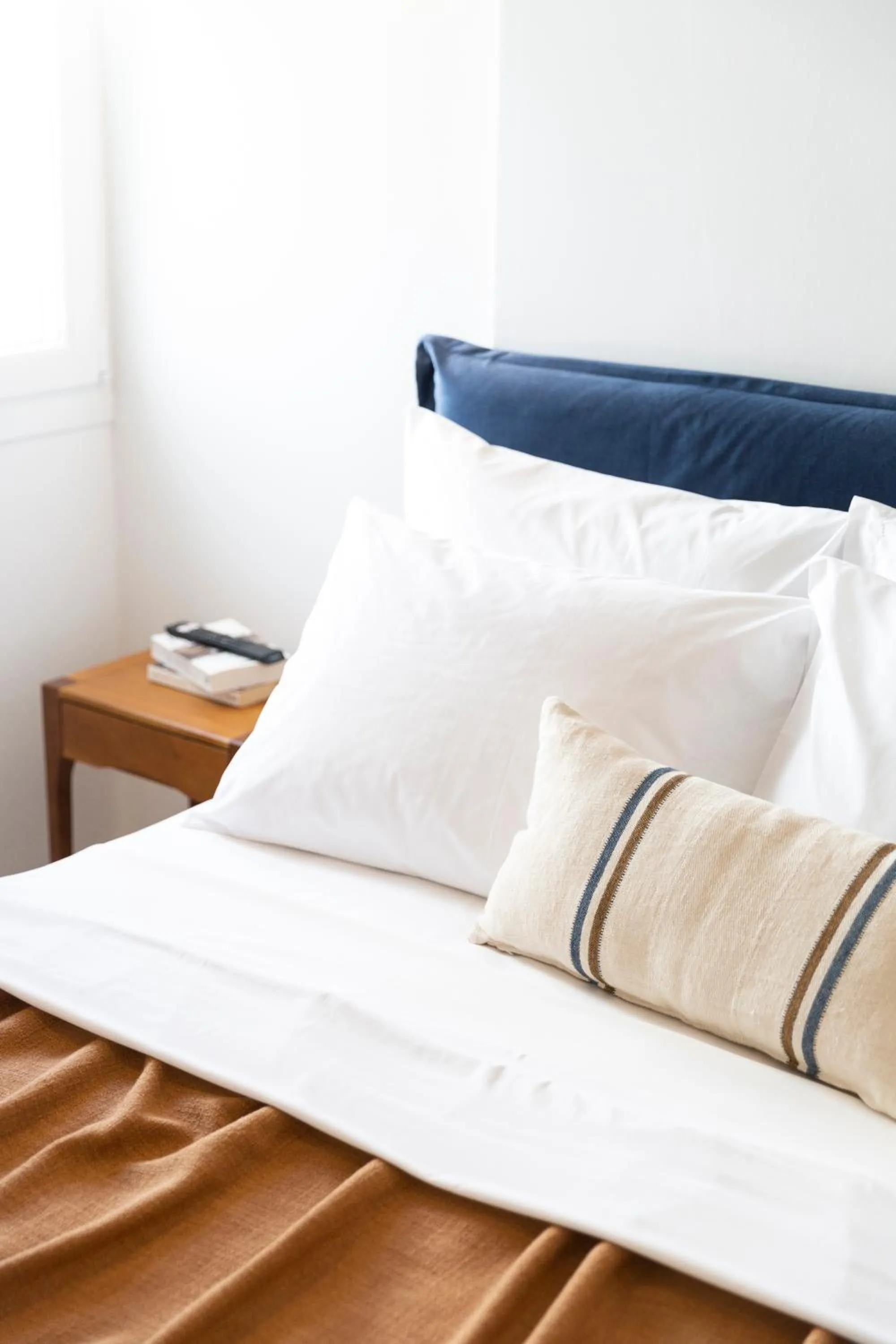 Bed in Asimina Hotel