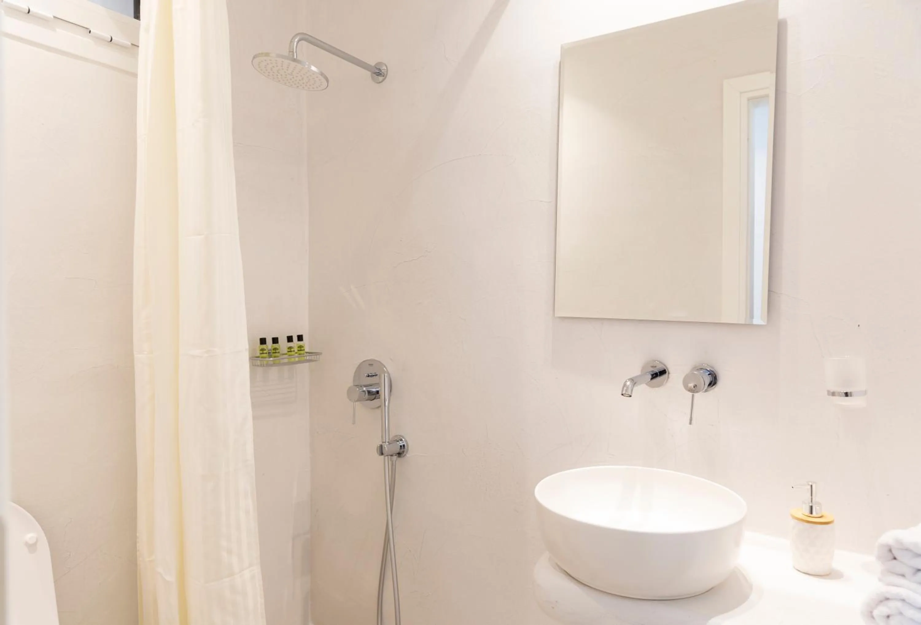 Shower in Asimina Hotel