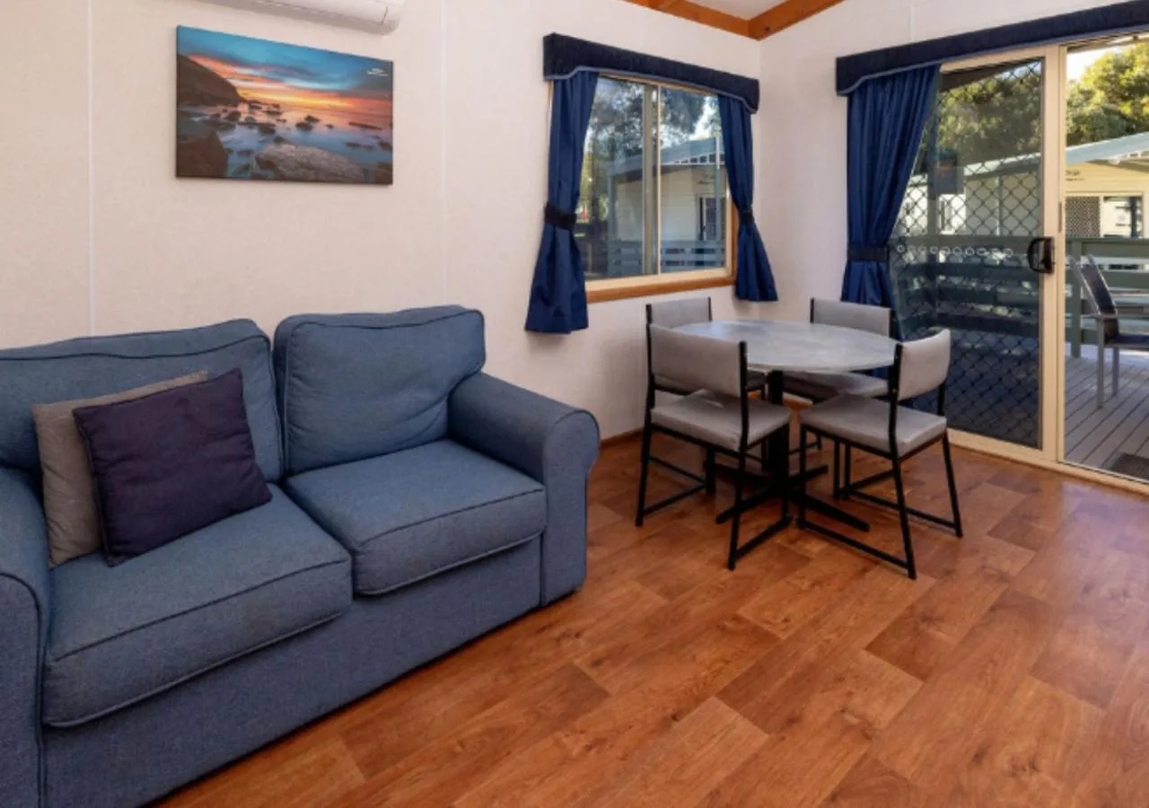 Living room in Echo Holiday Parks - Normanville