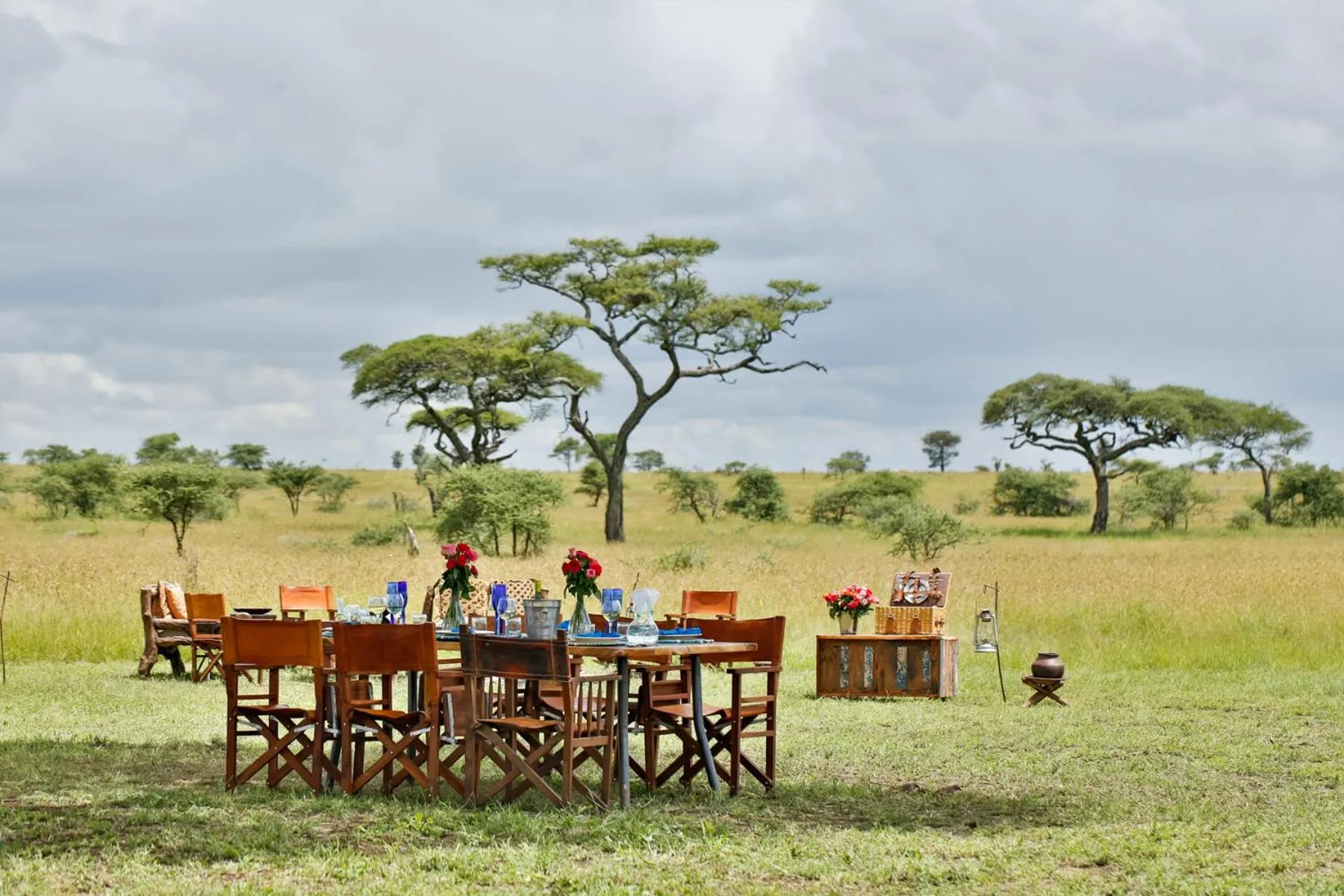 Food and drinks in Pumzika Luxury Safari Camp