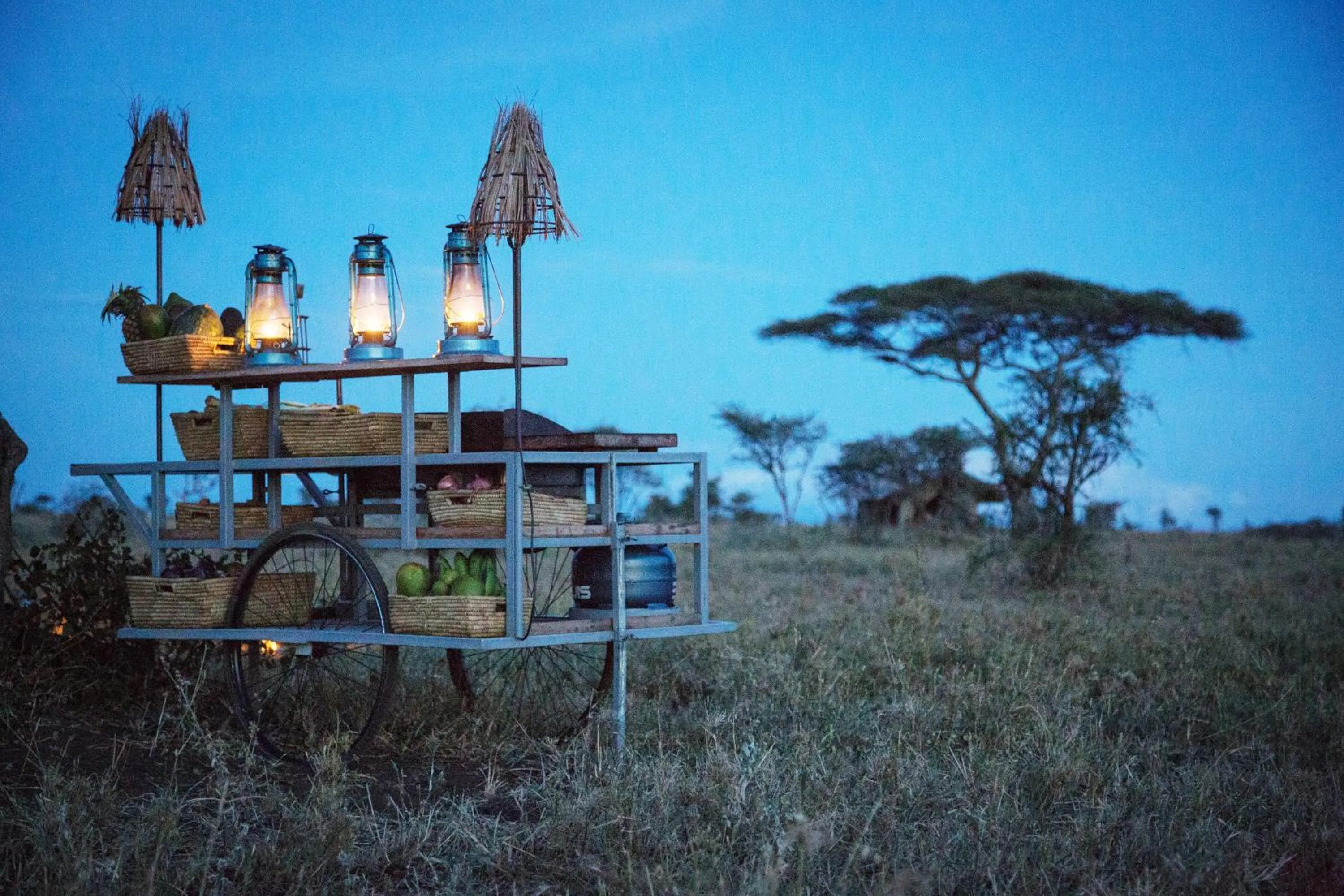 Food and drinks in Pumzika Luxury Safari Camp
