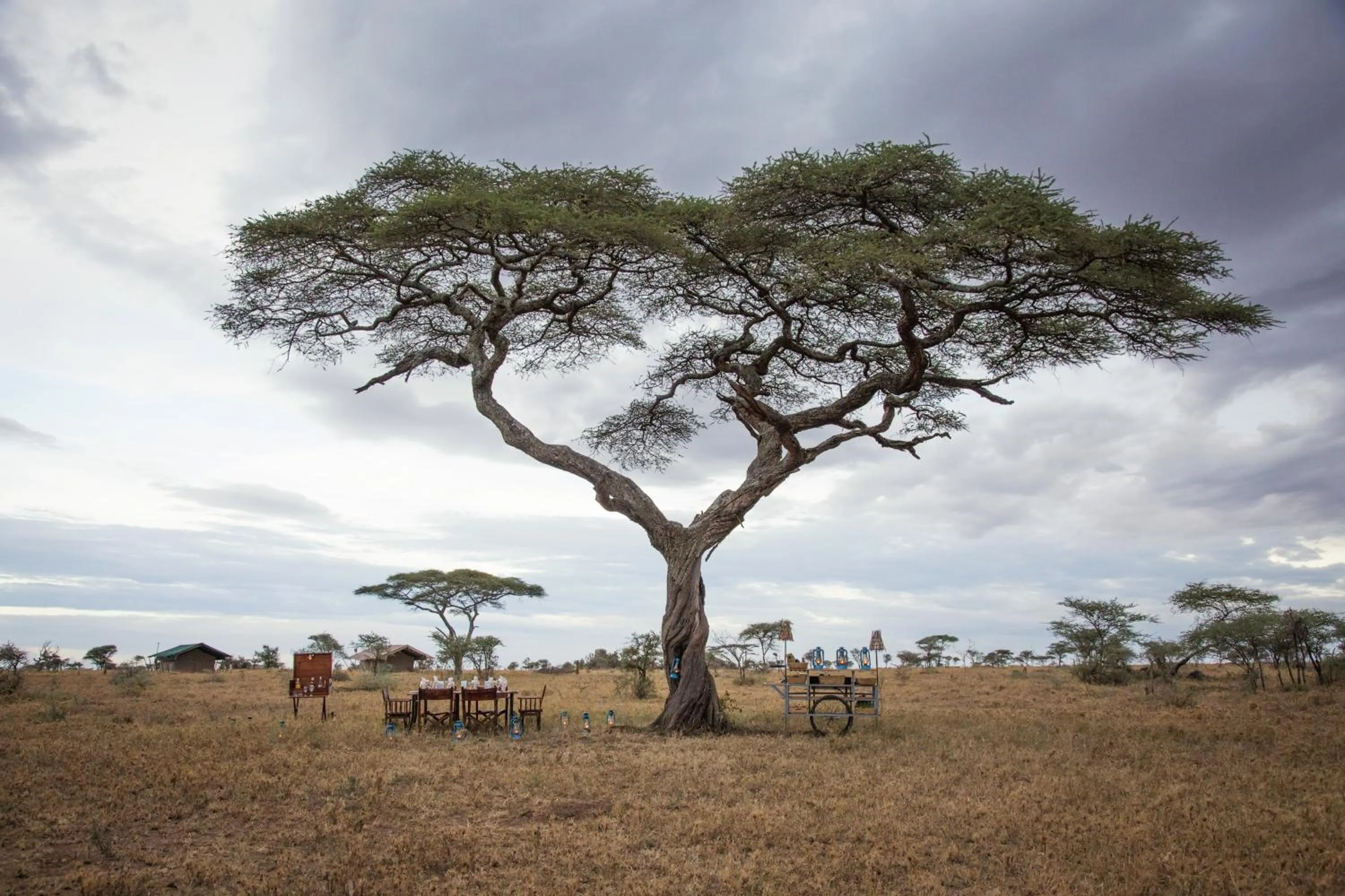 Natural landscape in Pumzika Luxury Safari Camp