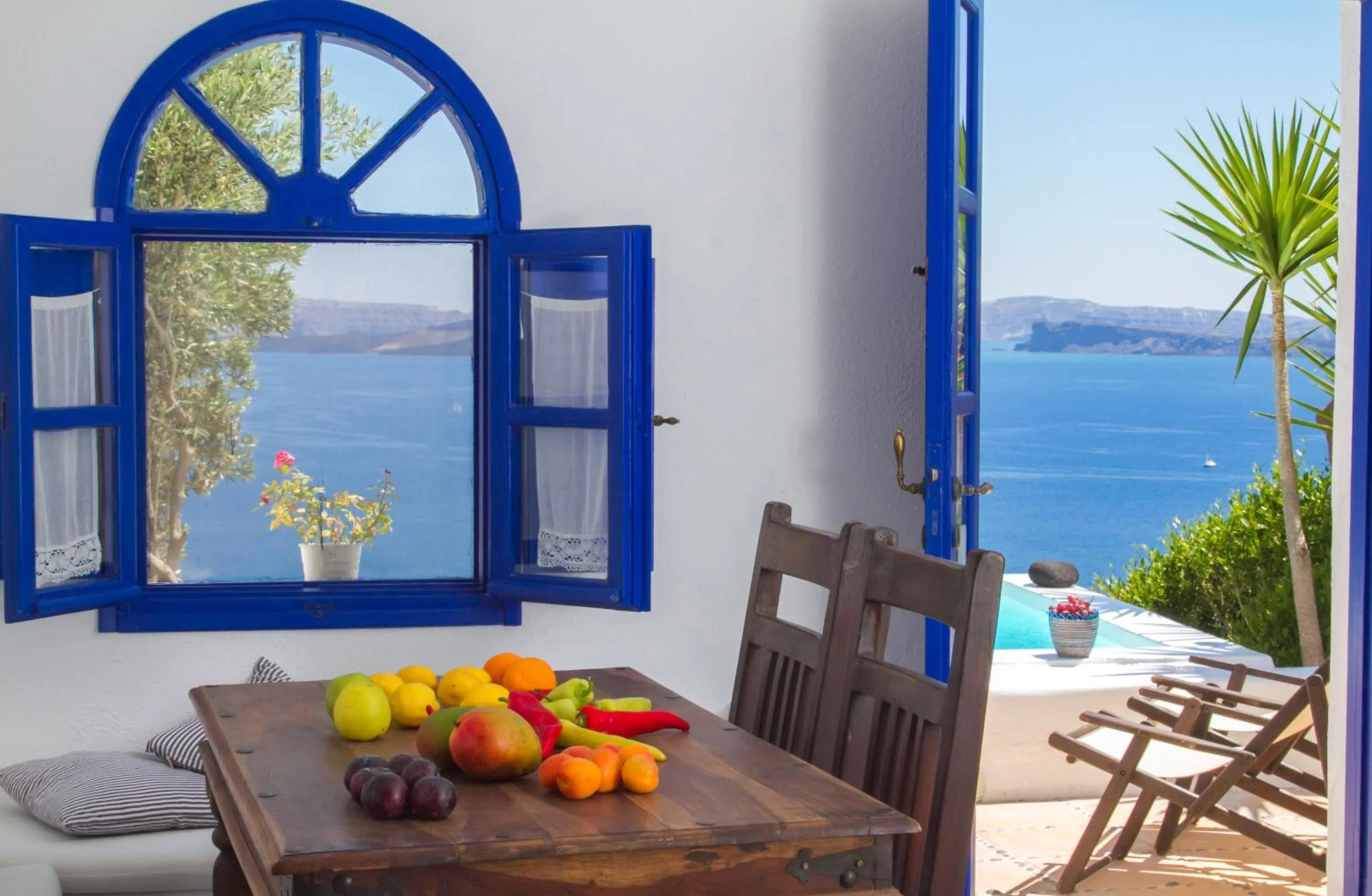 Sea view in Ifestio Villas Oia