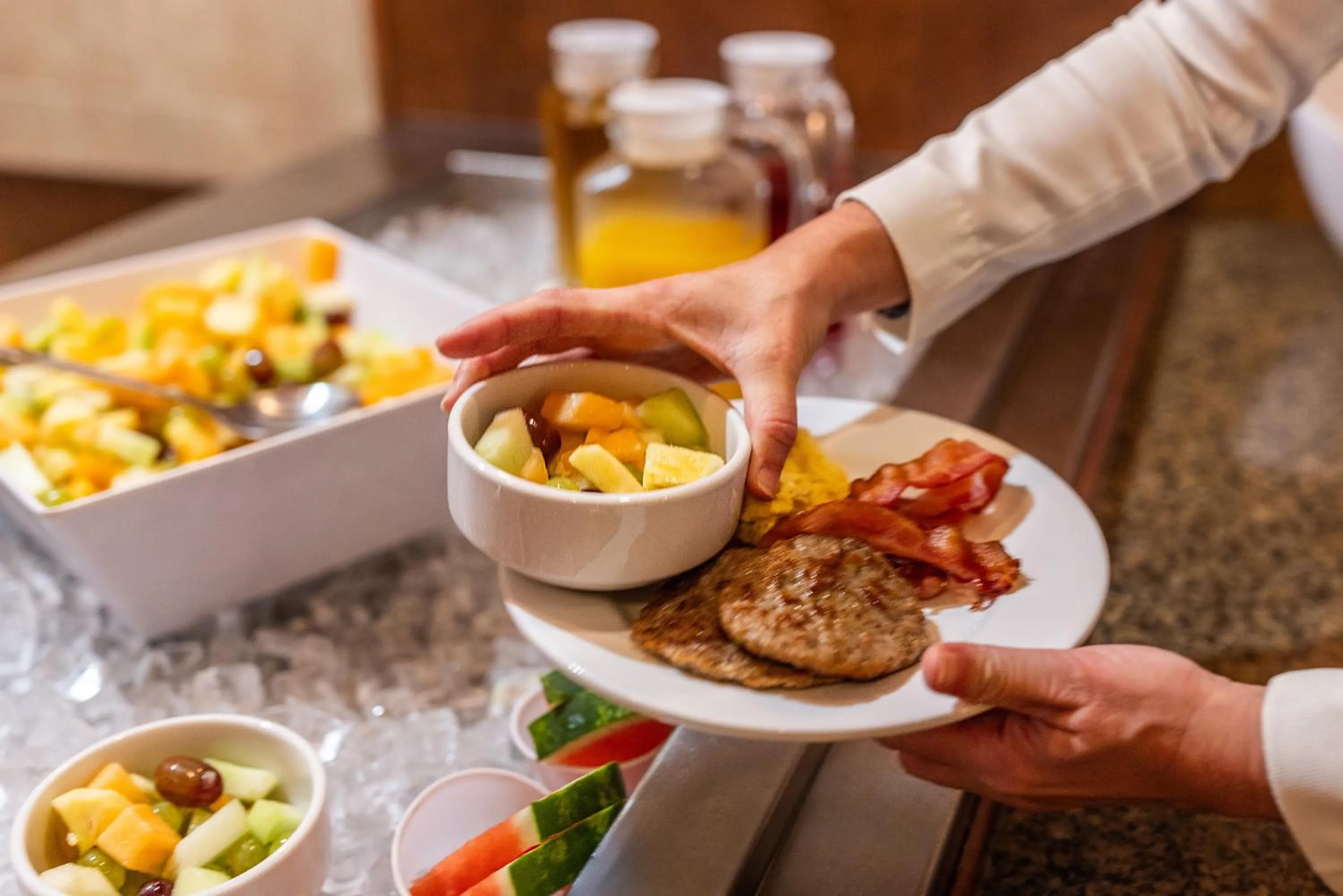 Buffet breakfast in Inn on Prince Hotel and Conference Centre Truro