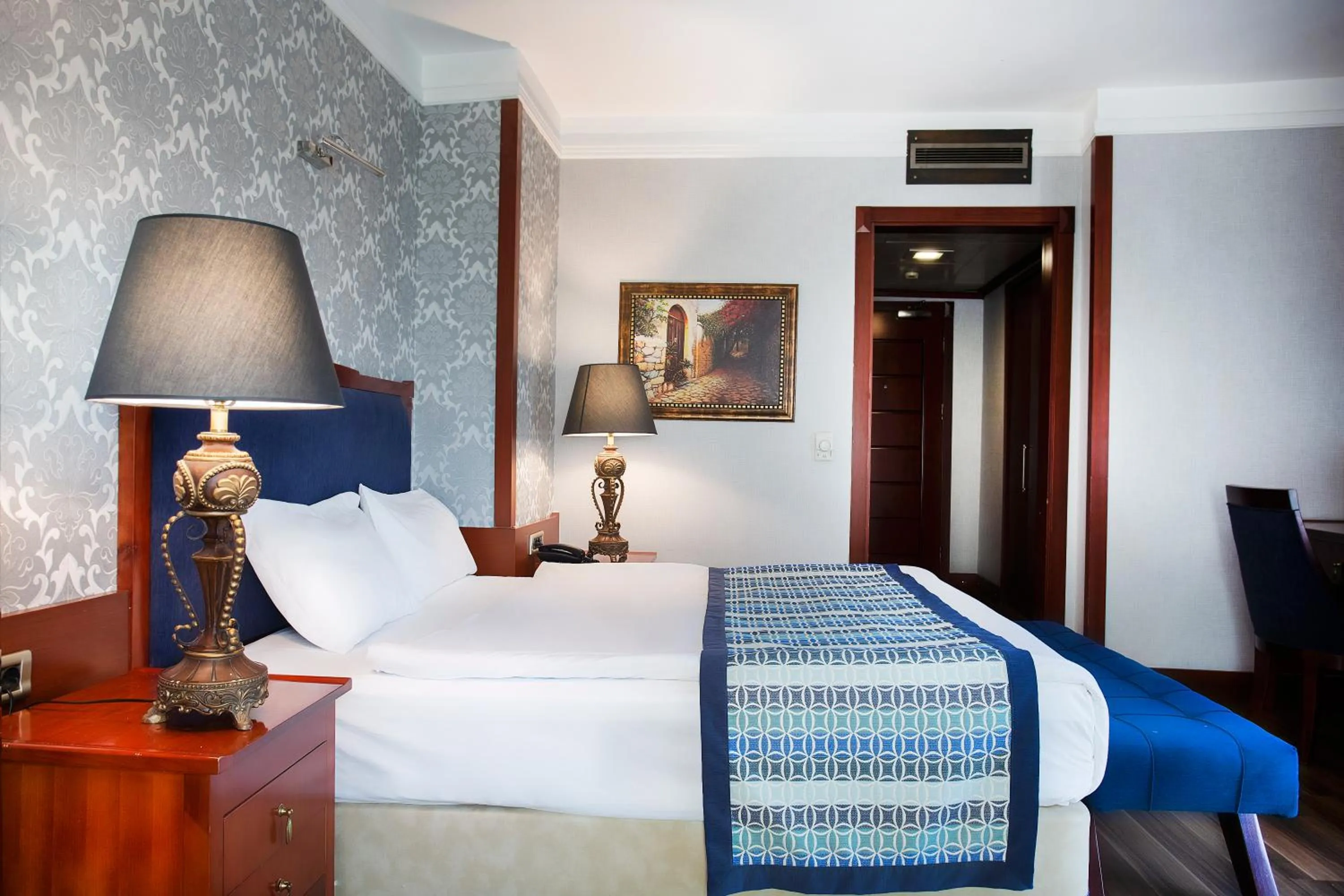 Bed in Boutique Princess Hotel