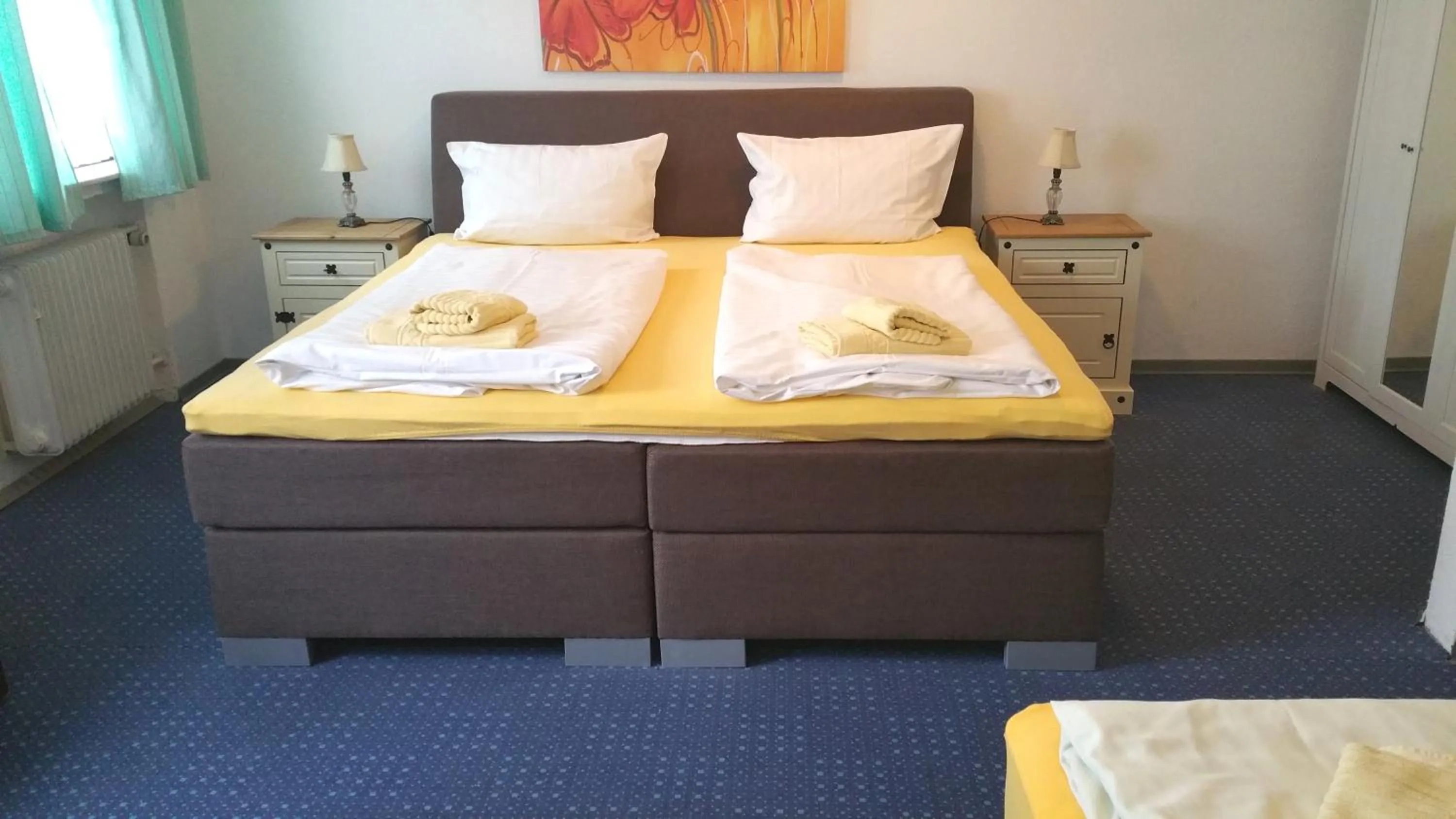 Bed in Hotel Haus Frieling