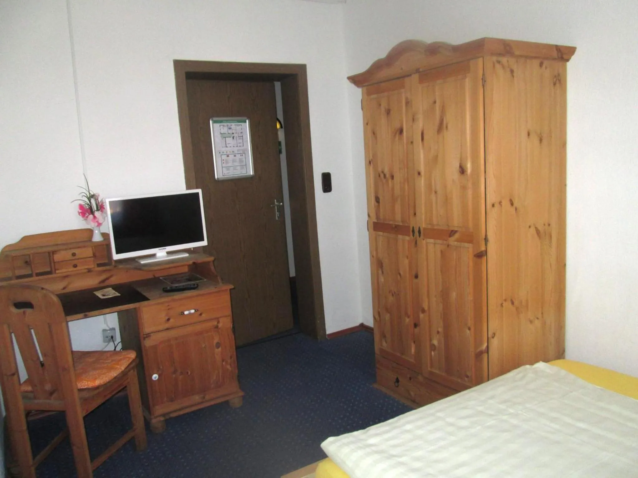 Decorative detail, Bed in Hotel Haus Frieling
