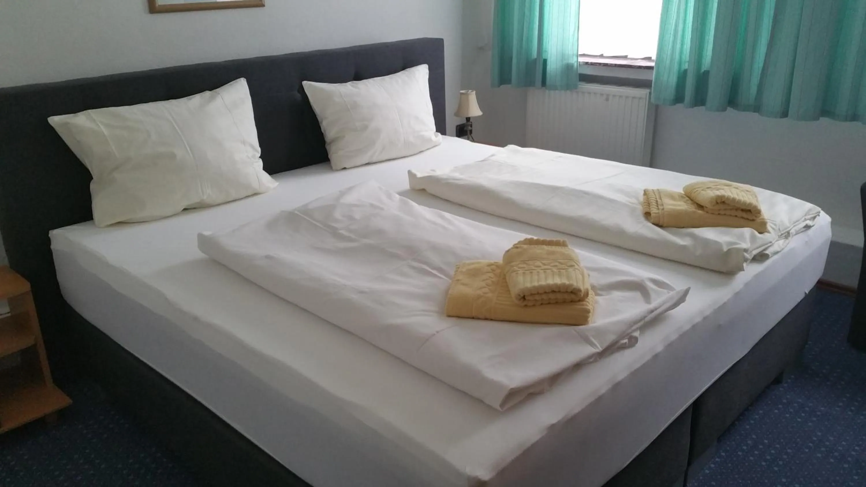 Bed in Hotel Haus Frieling