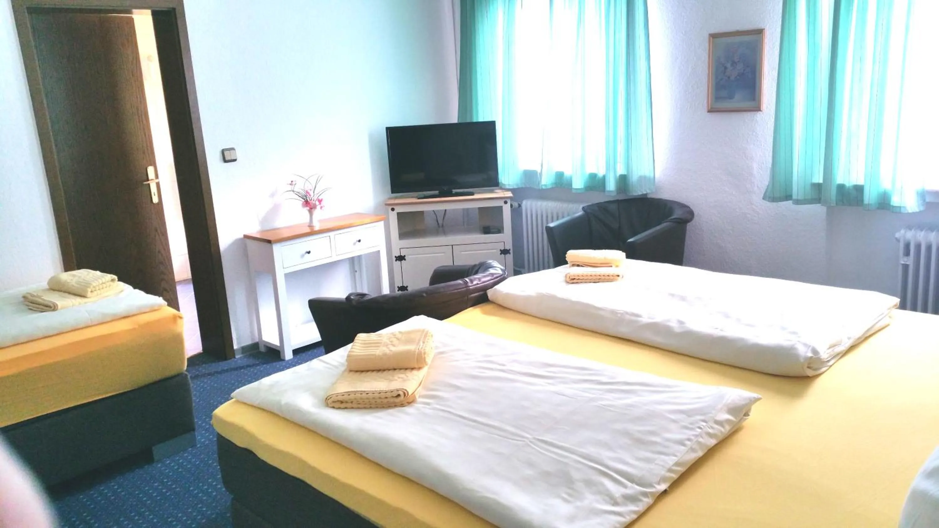 Bed in Hotel Haus Frieling