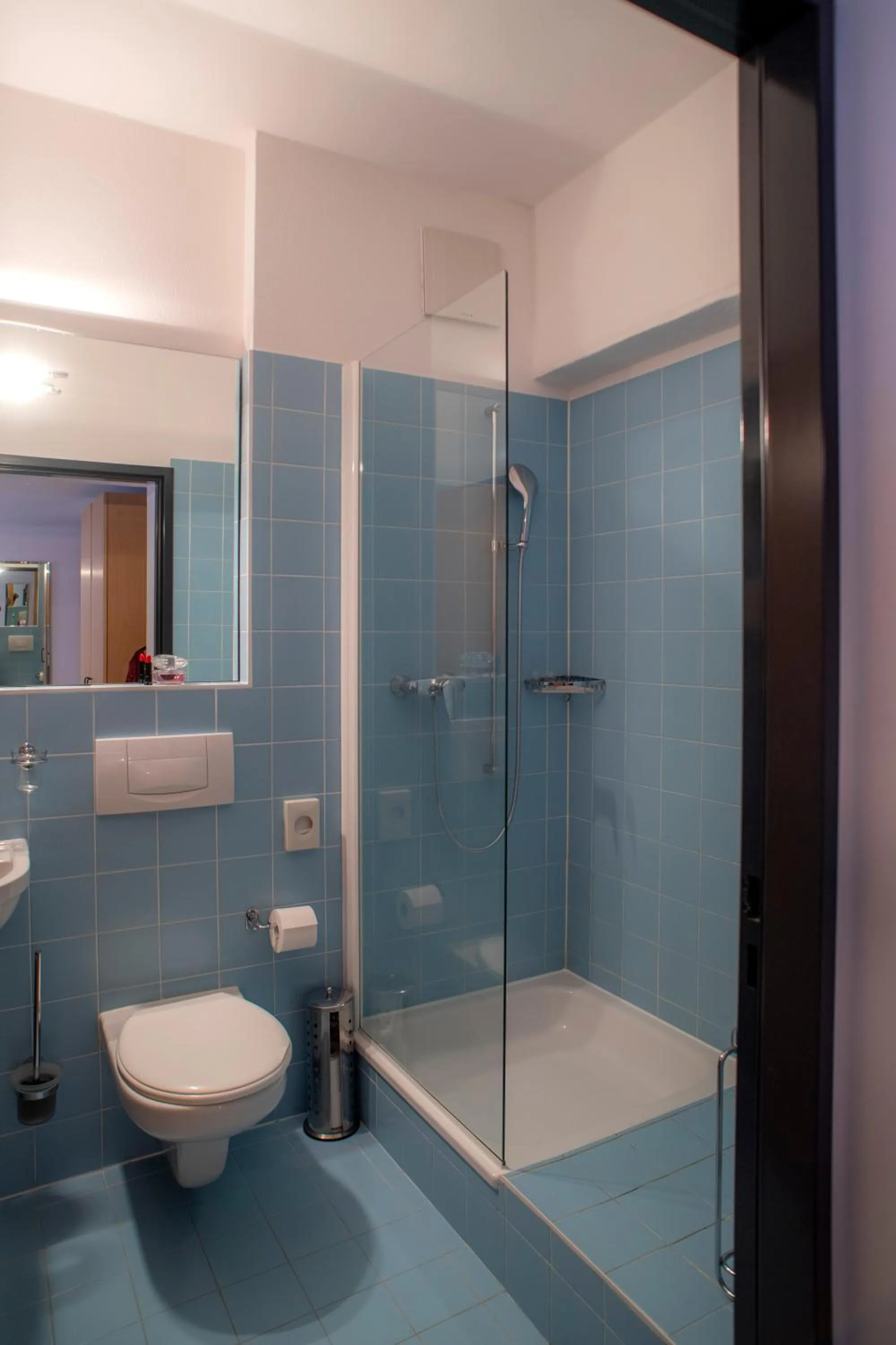 Shower in Hotel Cereda