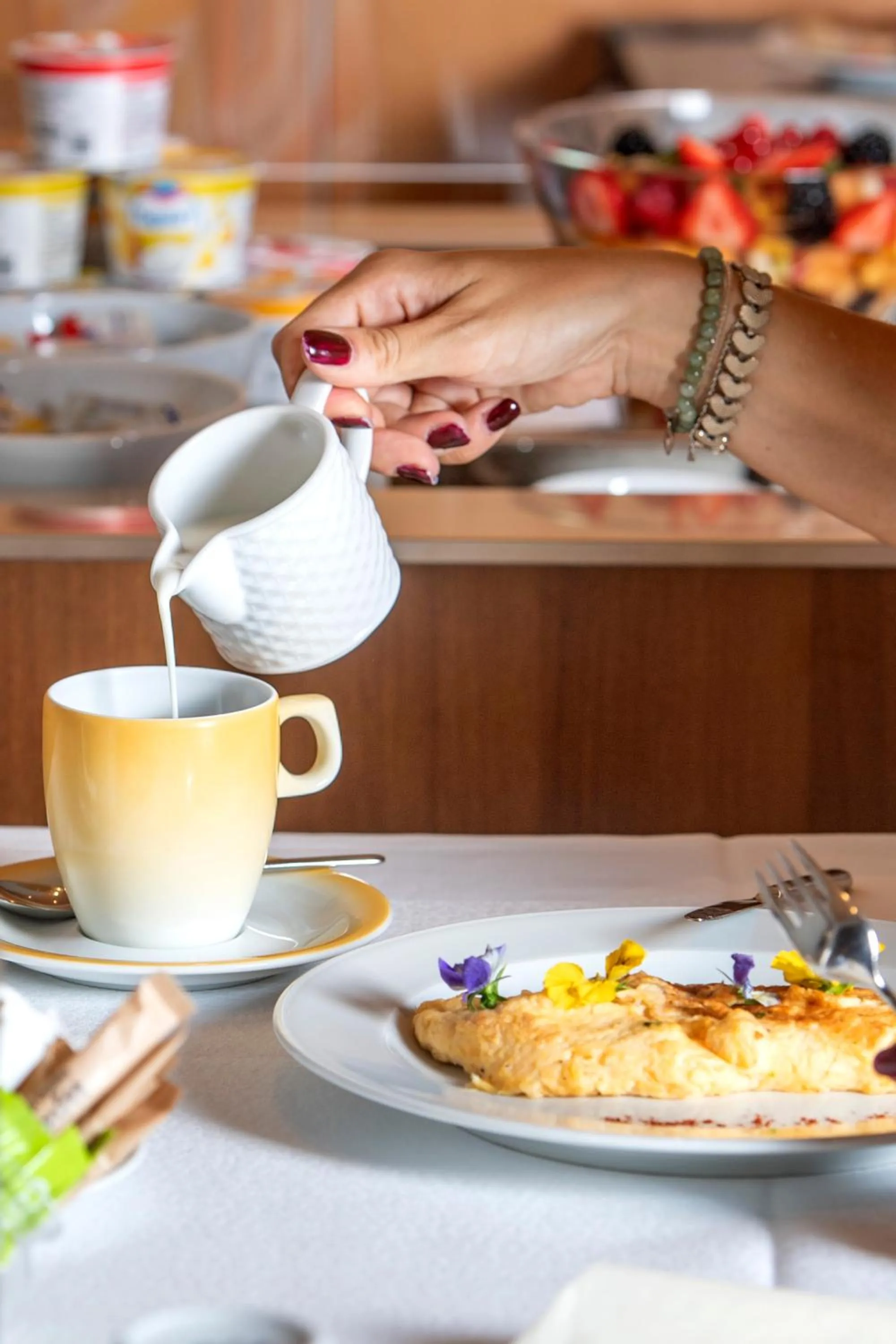 Breakfast in Hotel Cereda