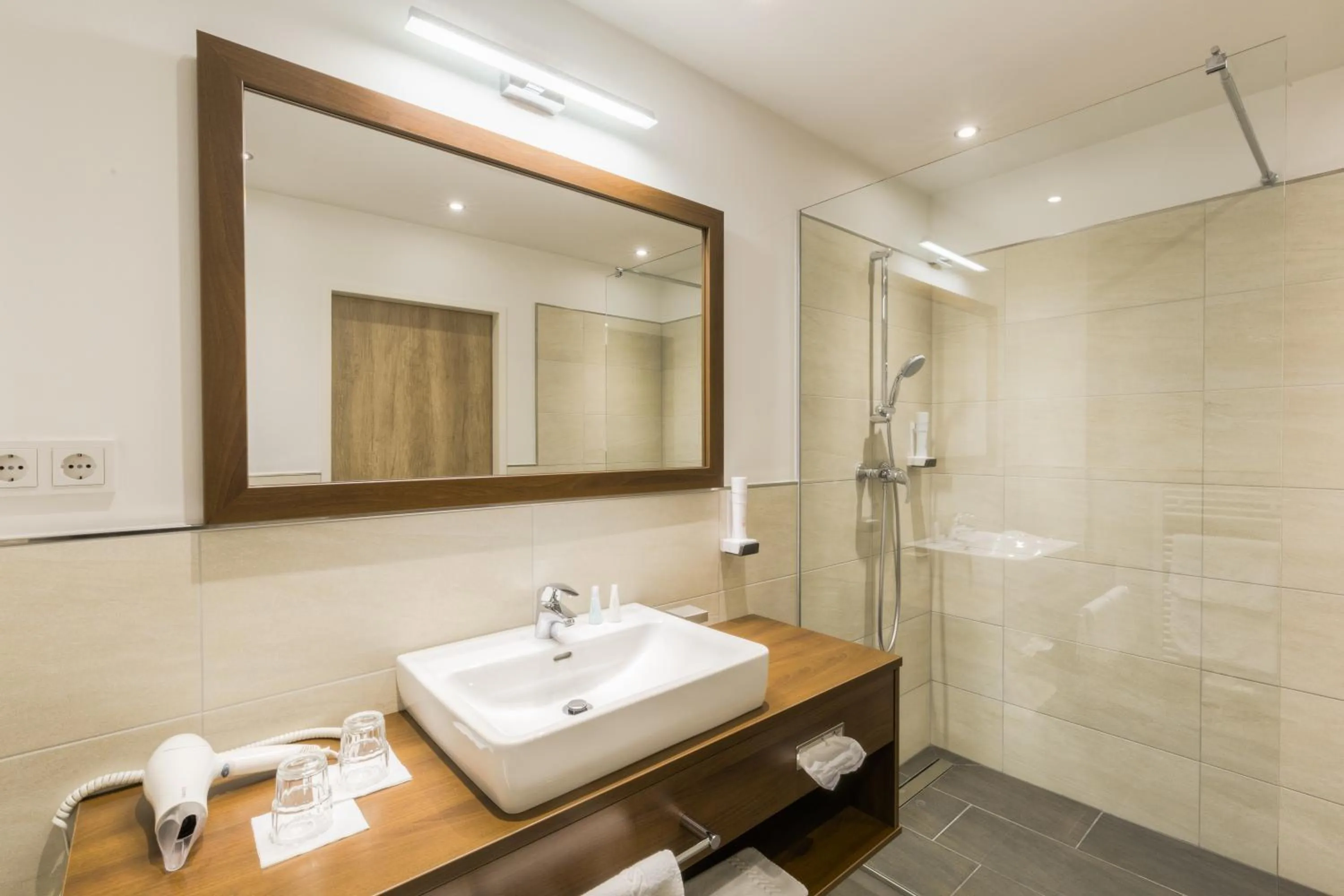 Bathroom in Seehotel Das JO