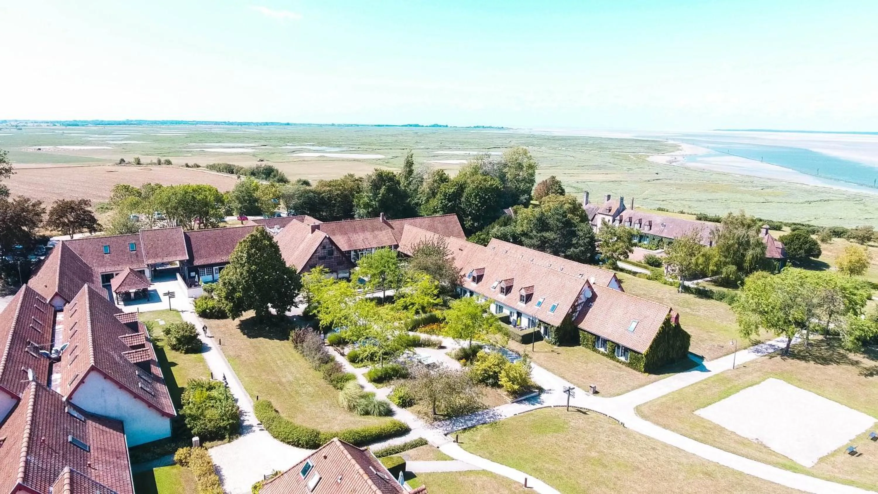 Bird's eye view in Le Cap Hornu