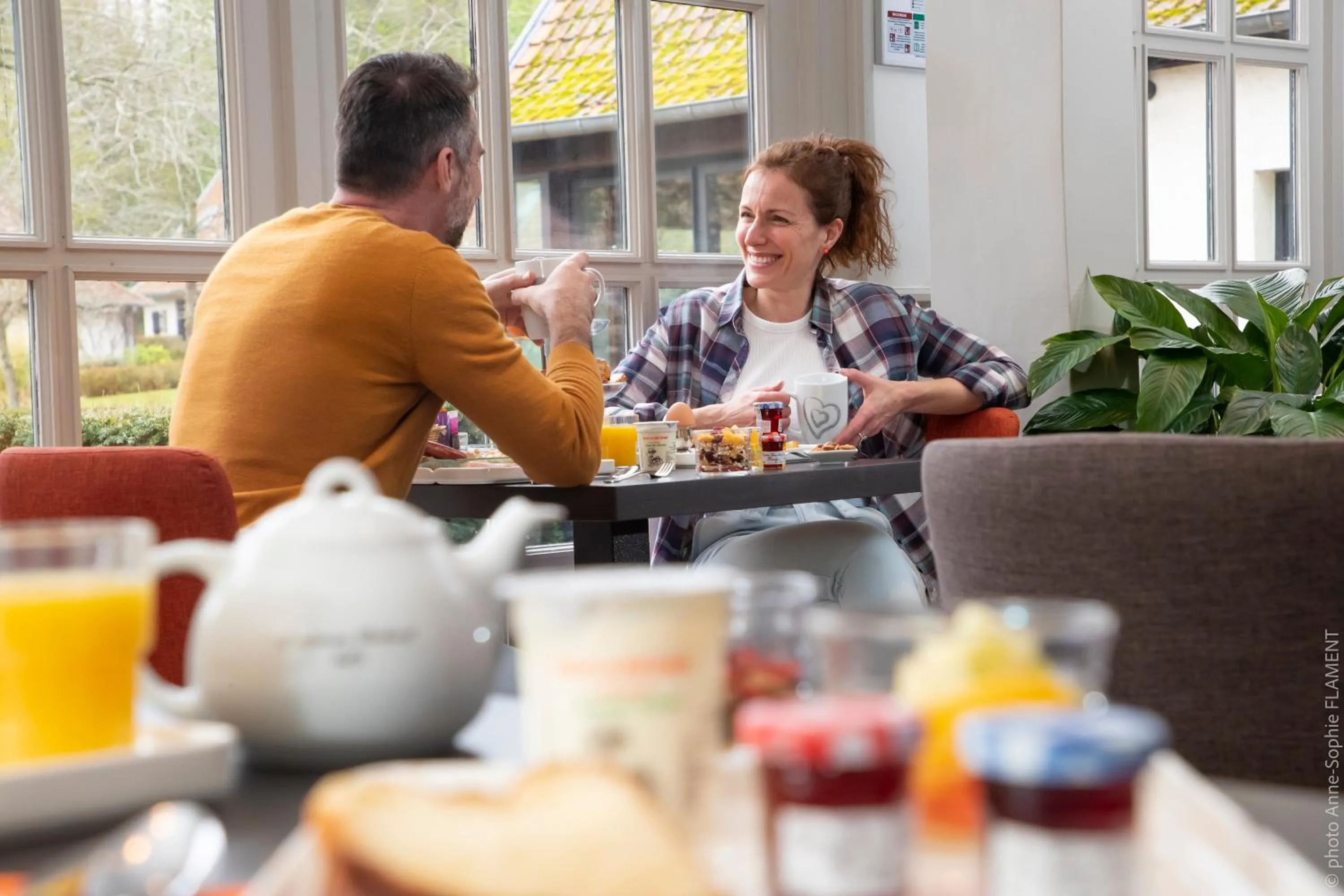 Breakfast in Le Cap Hornu