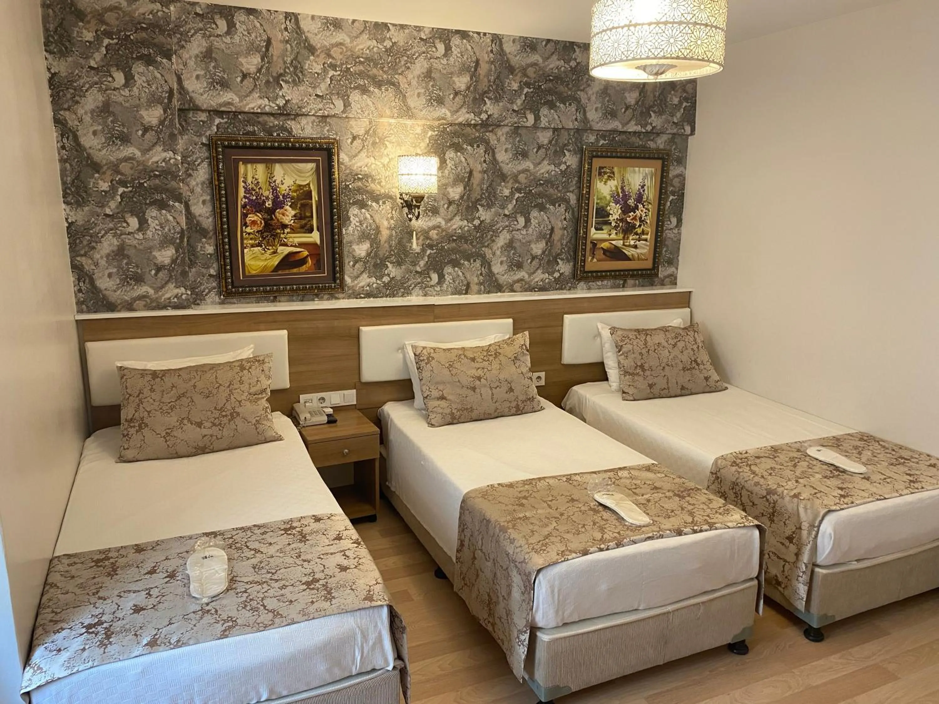 Bed in Polanin Hotel