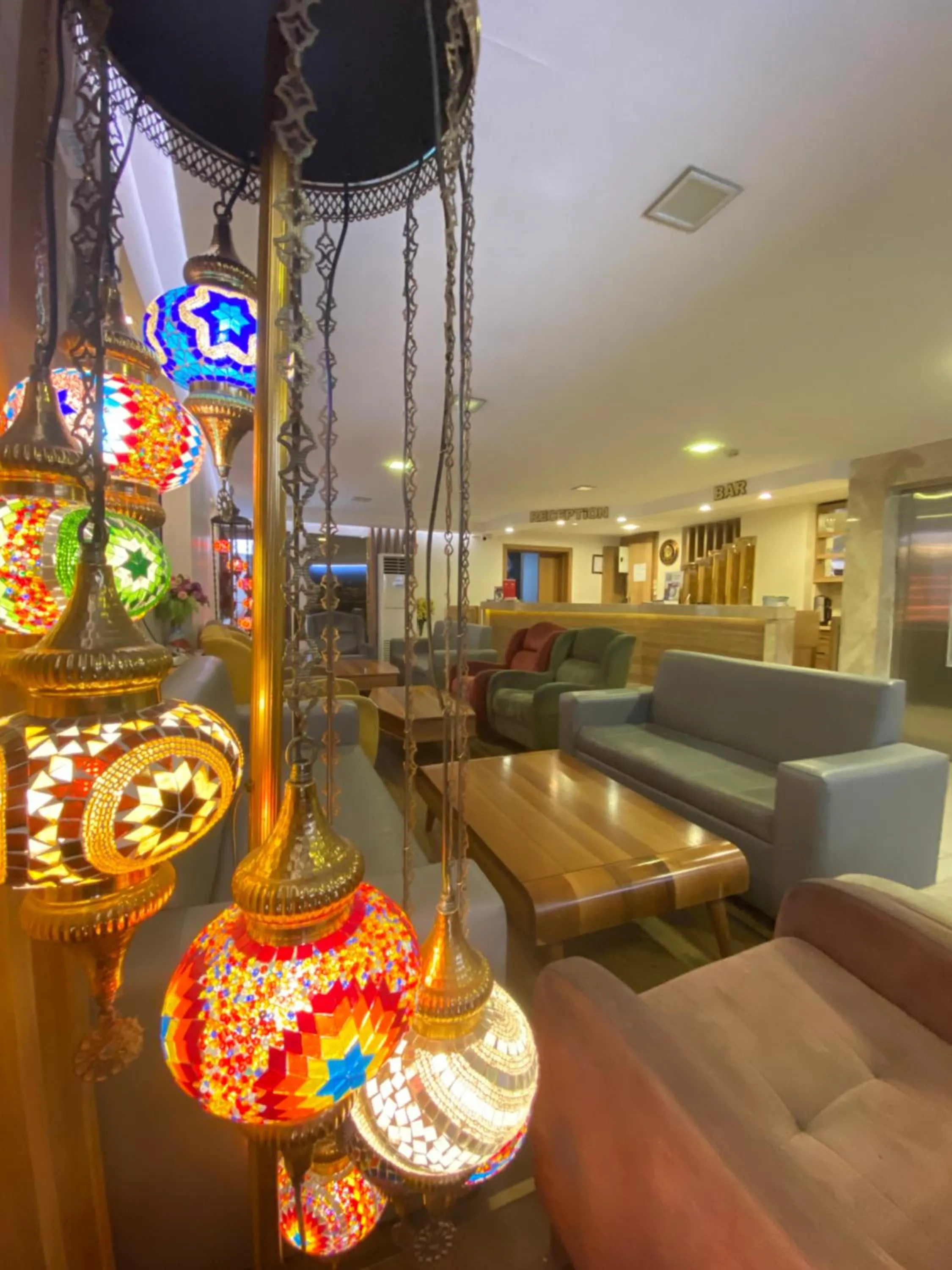 Lobby or reception in Polanin Hotel