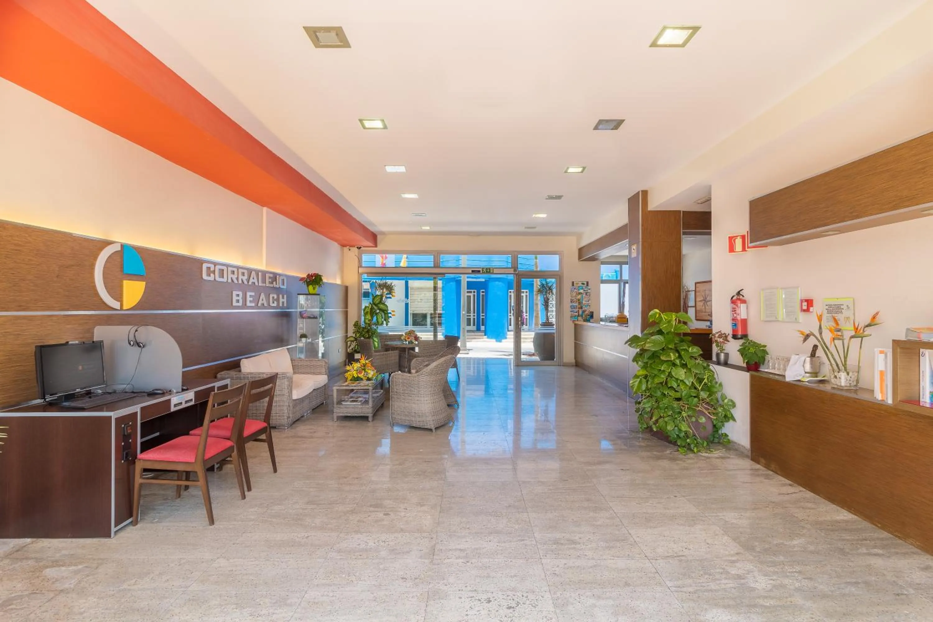 Lobby or reception in Hotel LIVVO Corralejo Beach