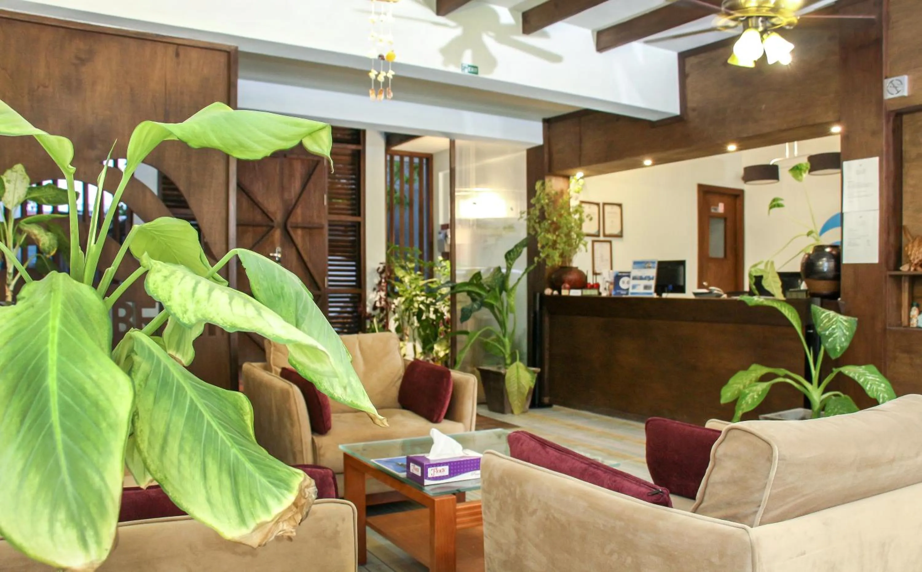 Lobby or reception in Salt Beach Hotel