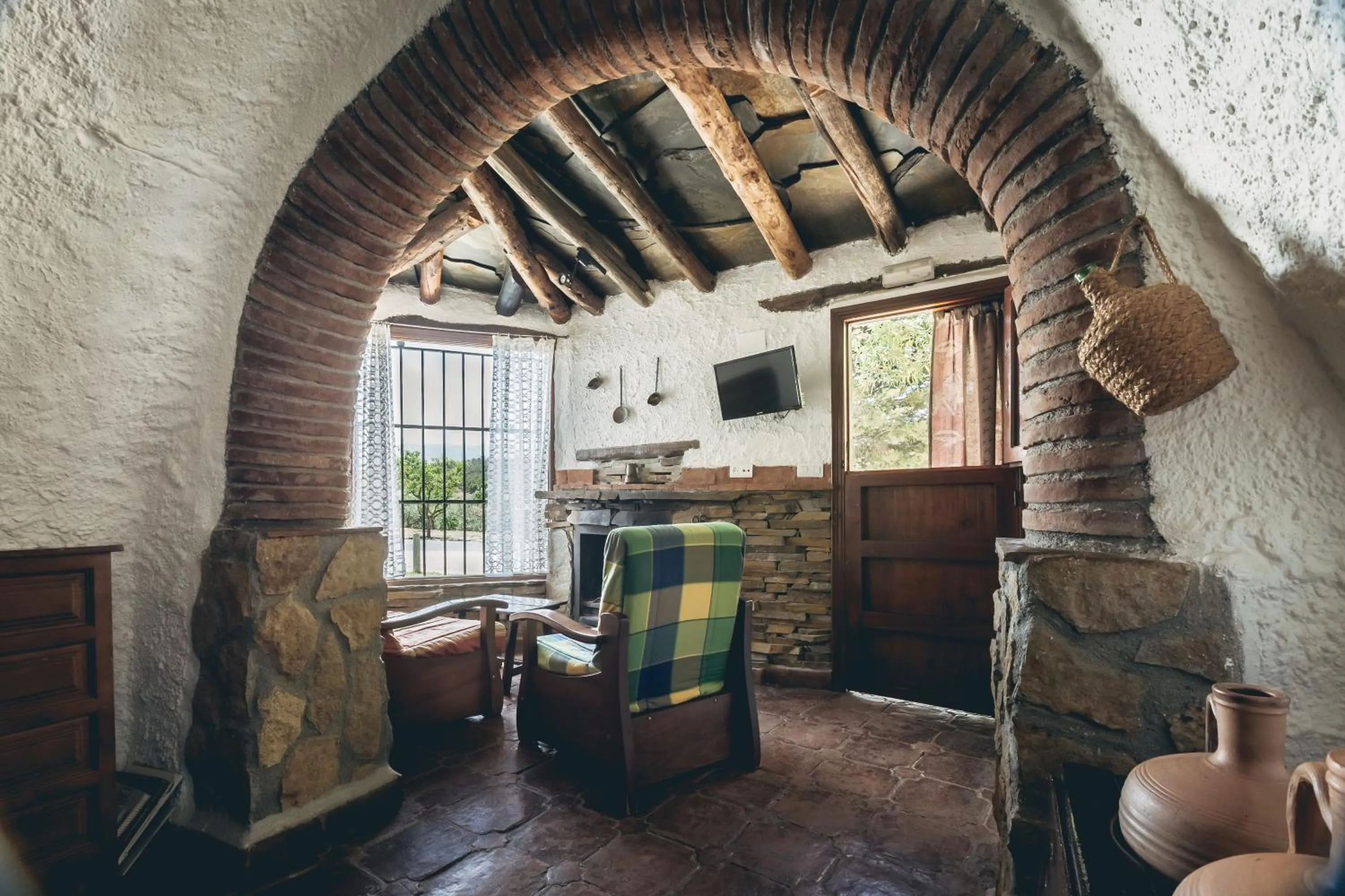 Living room in Casas Cueva Tio Tobas Guadix