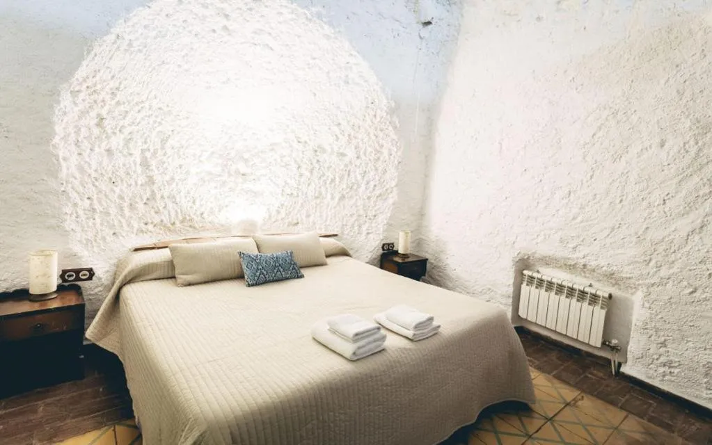 Bedroom, Bed in Casas Cueva Tio Tobas Guadix