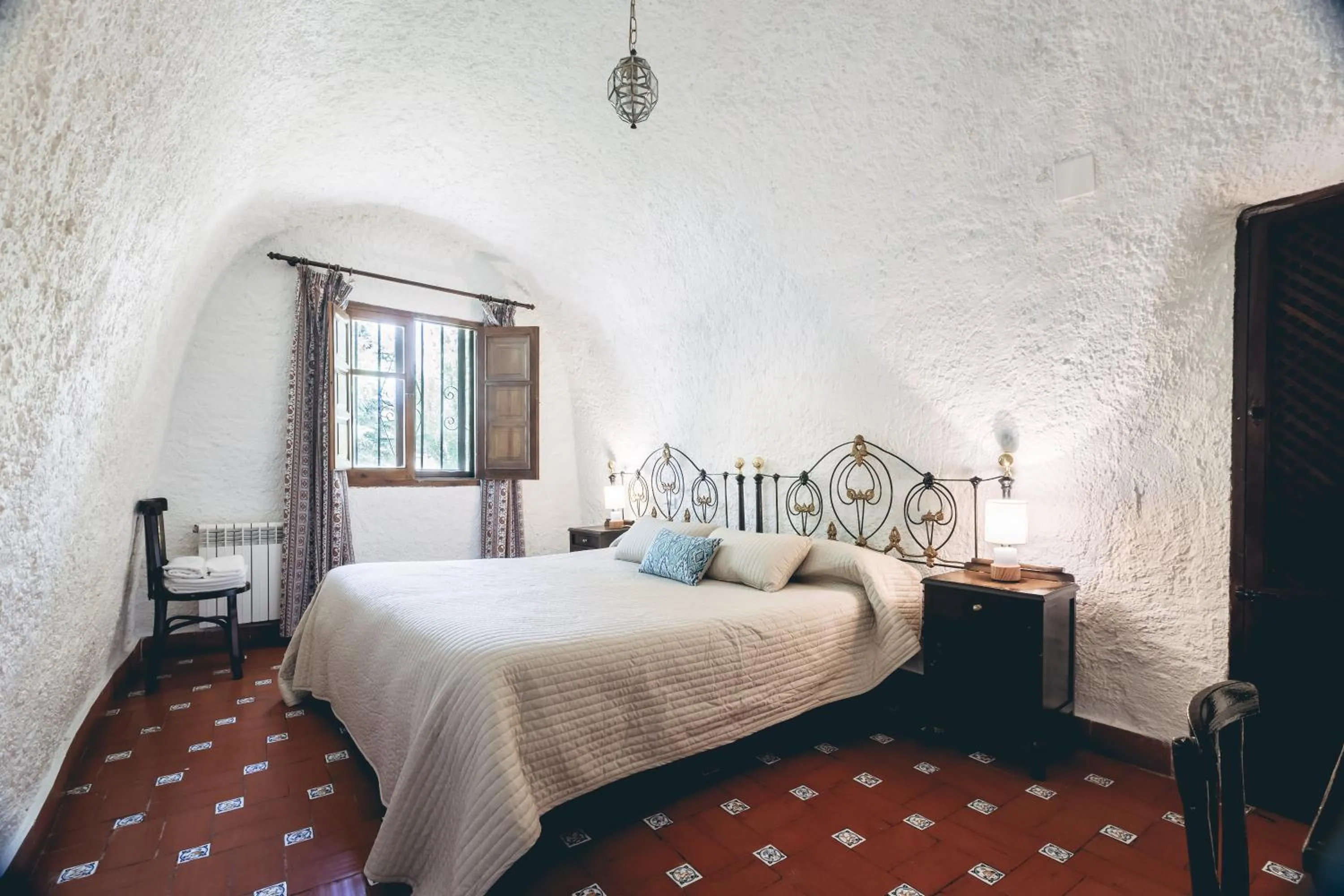 Bedroom, Bed in Casas Cueva Tio Tobas Guadix