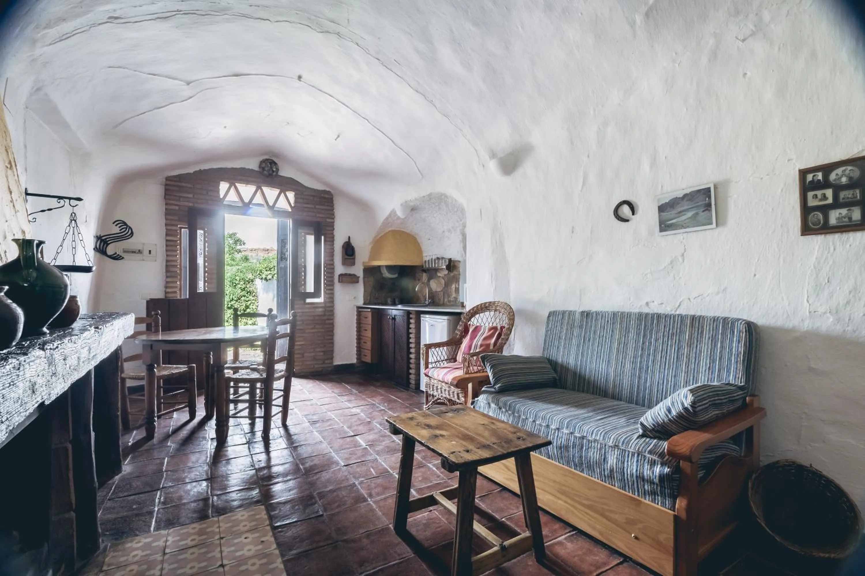 Living room in Casas Cueva Tio Tobas Guadix