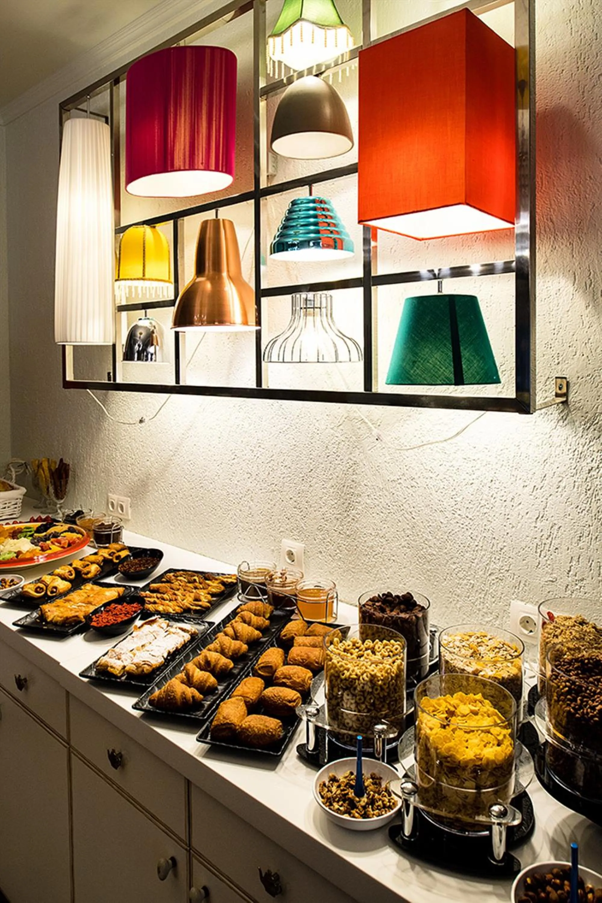 Buffet breakfast in A for Art Hotel