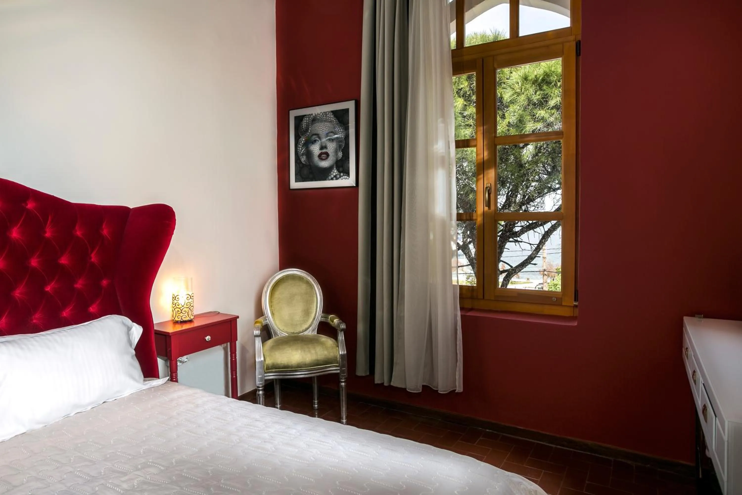 Decorative detail, Bed in A for Art Hotel