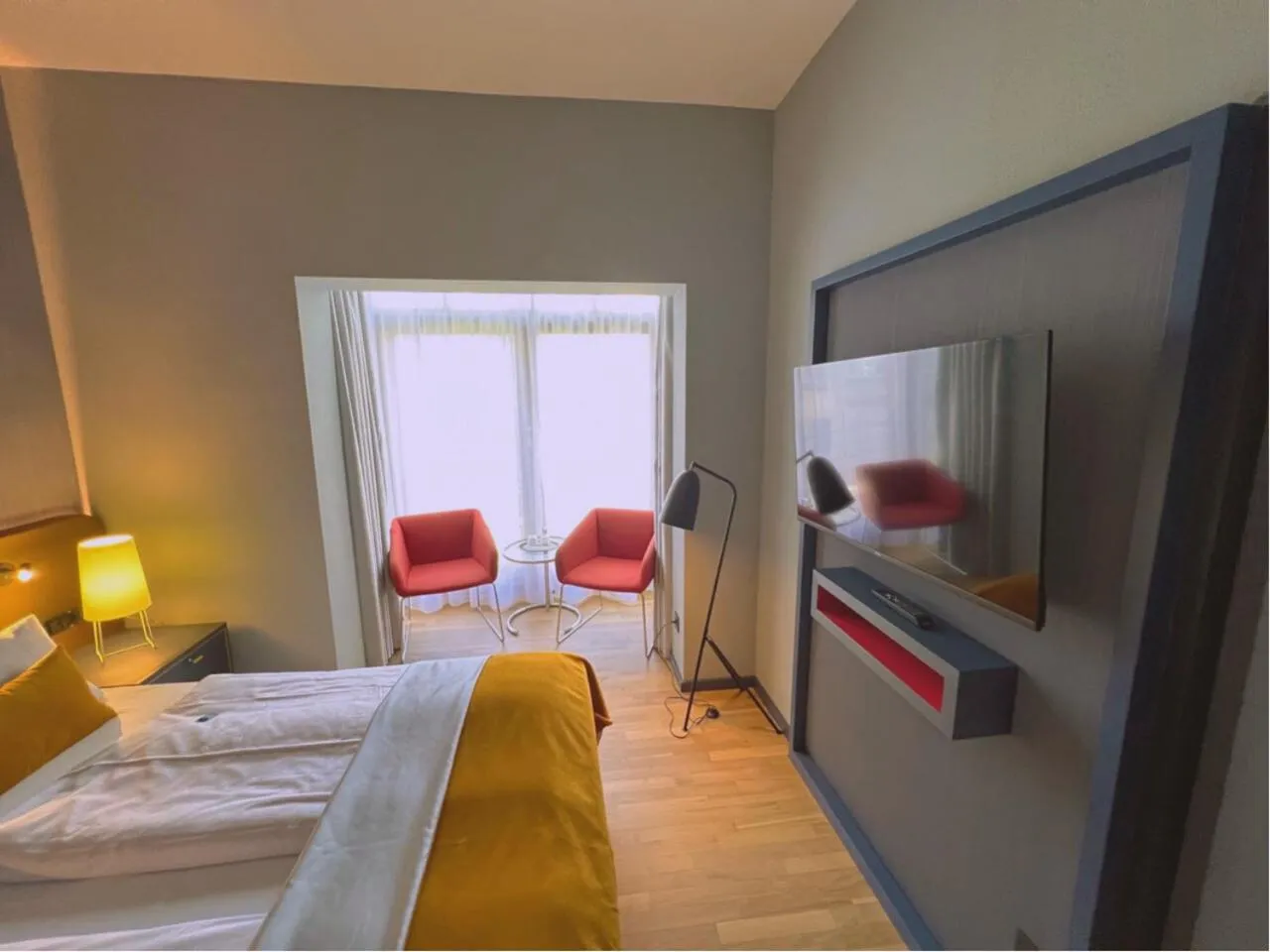 Bed in Lint Hotel Köln