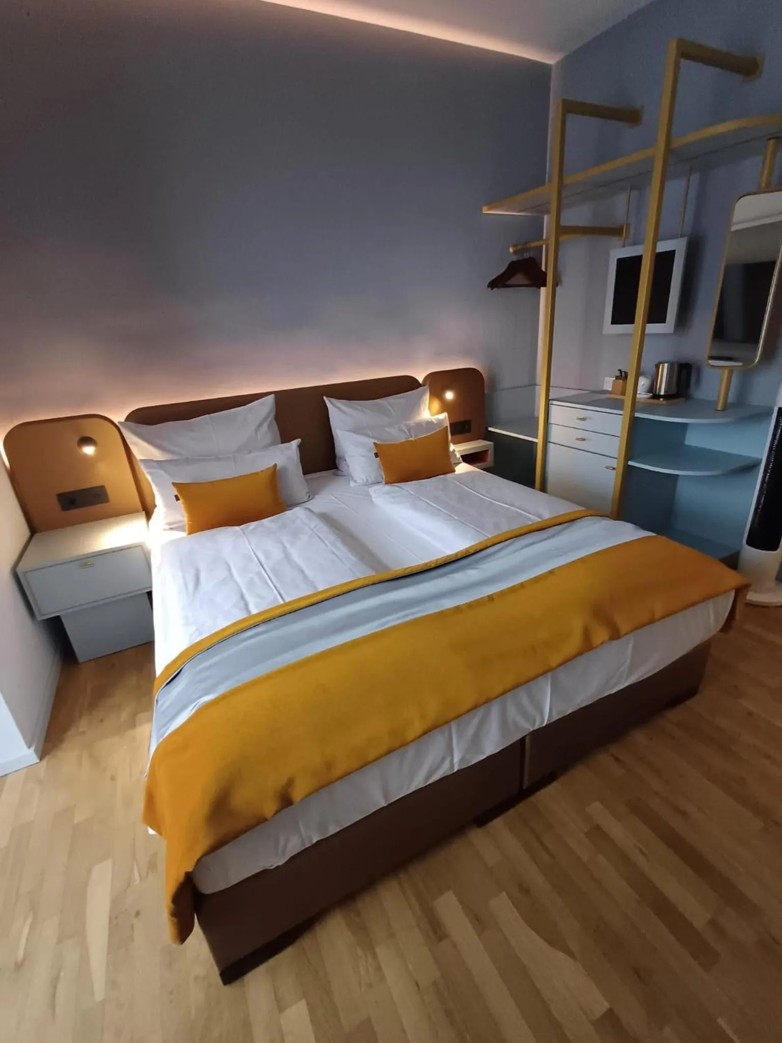 Bed in Lint Hotel Köln