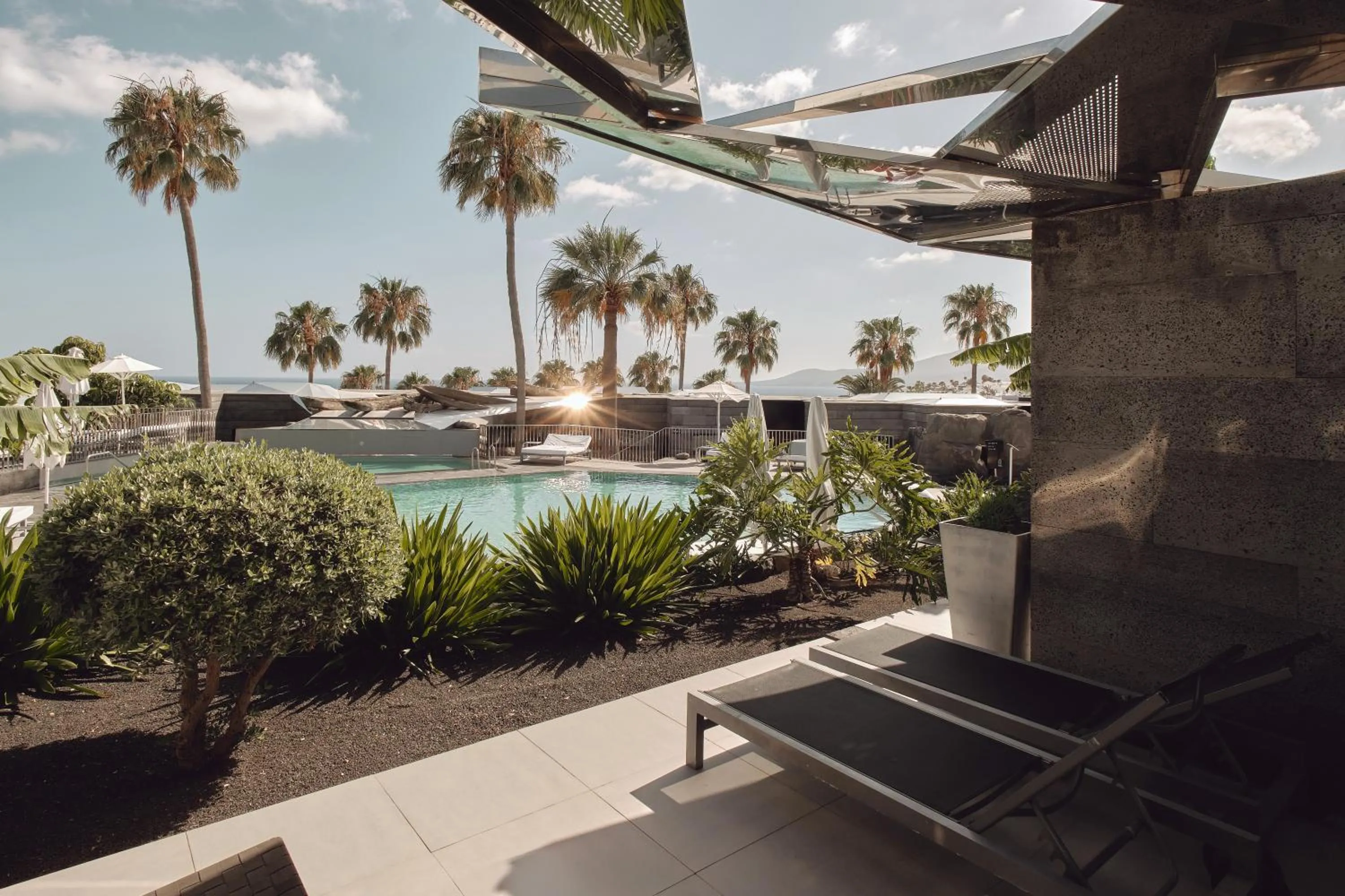 Pool view in La Isla y el Mar, Hotel Boutique
