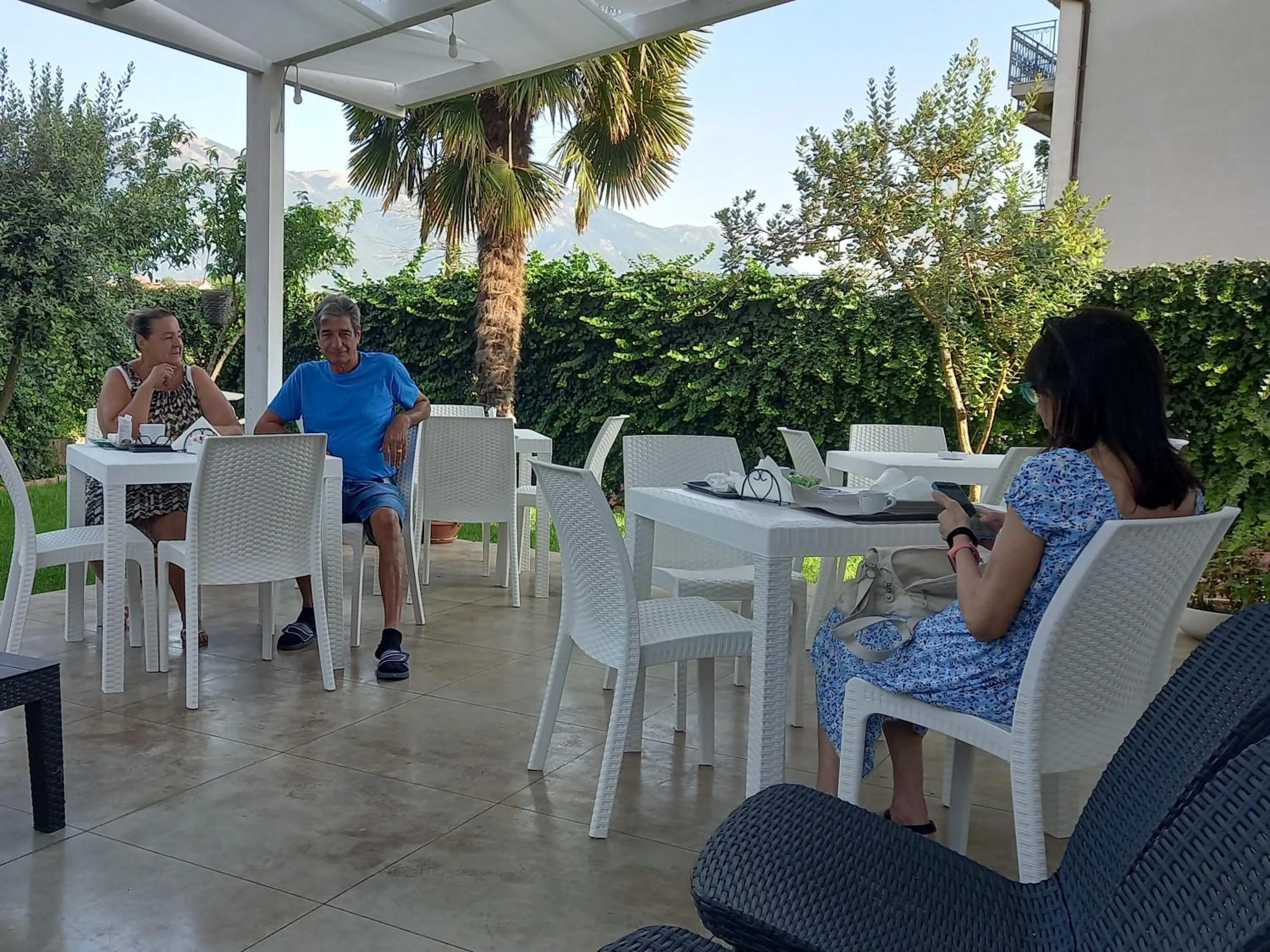 Garden view in B&B TENUTA BIANCA