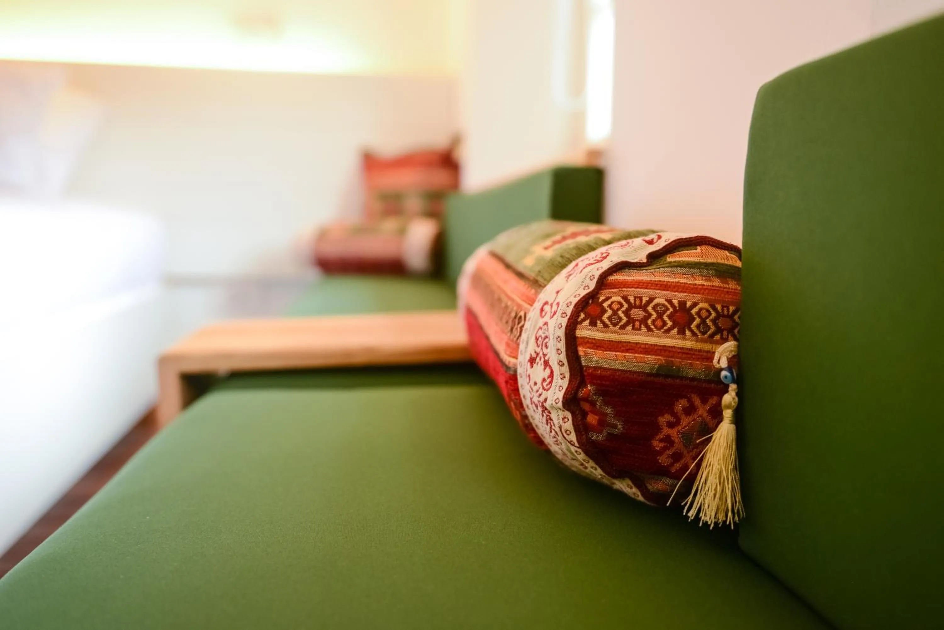 Decorative detail, Bed in Hotel Old Sarajevo