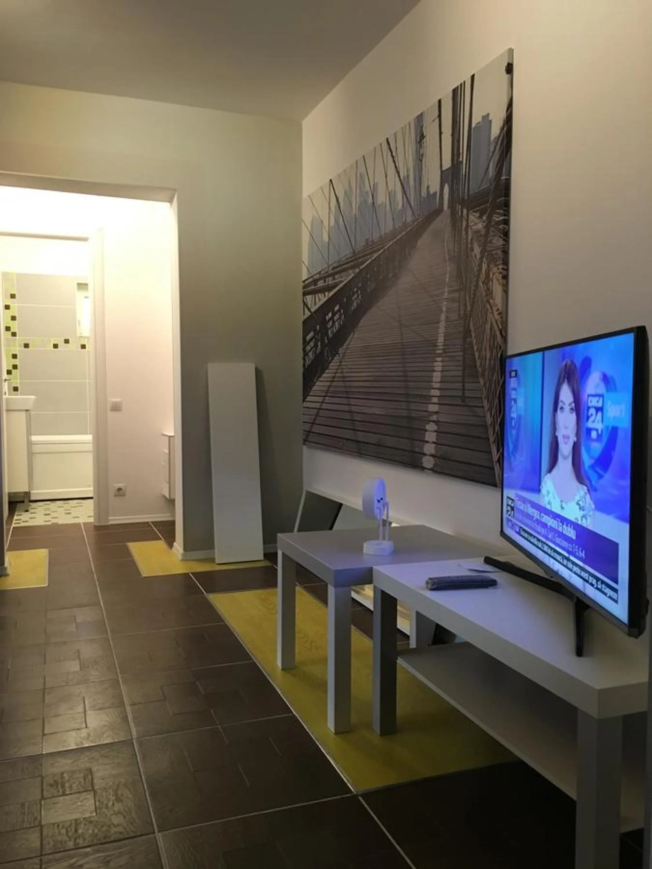 Living room in New Central Roof top view