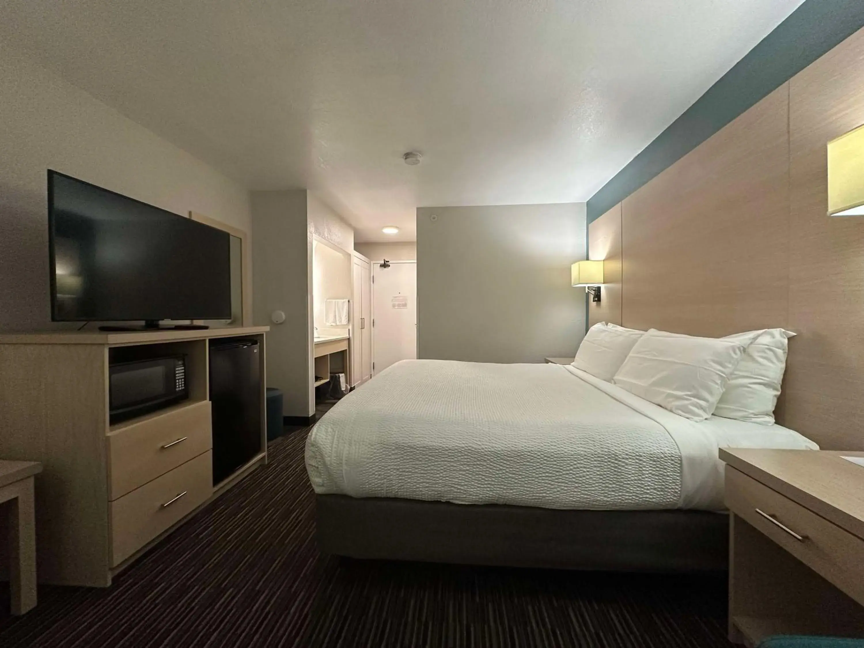 Queen Room with Roll-In Shower - Disability Access in Best Western Watertown Queen Room with Roll-In Shower - Disability Access in Best Western Watertown