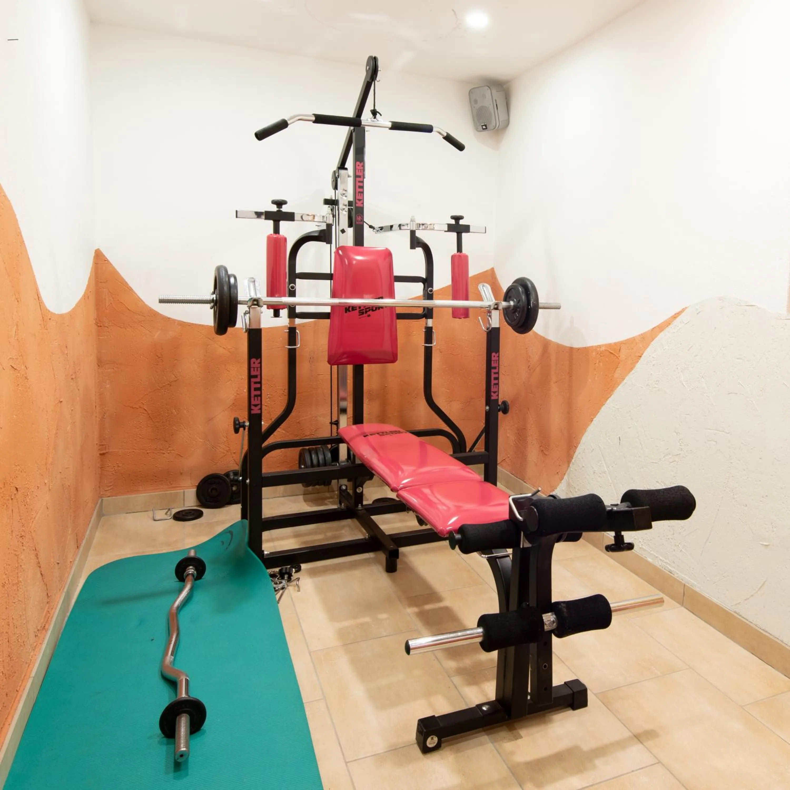 Fitness centre/facilities in Hotel Landhaus Ausswinkl