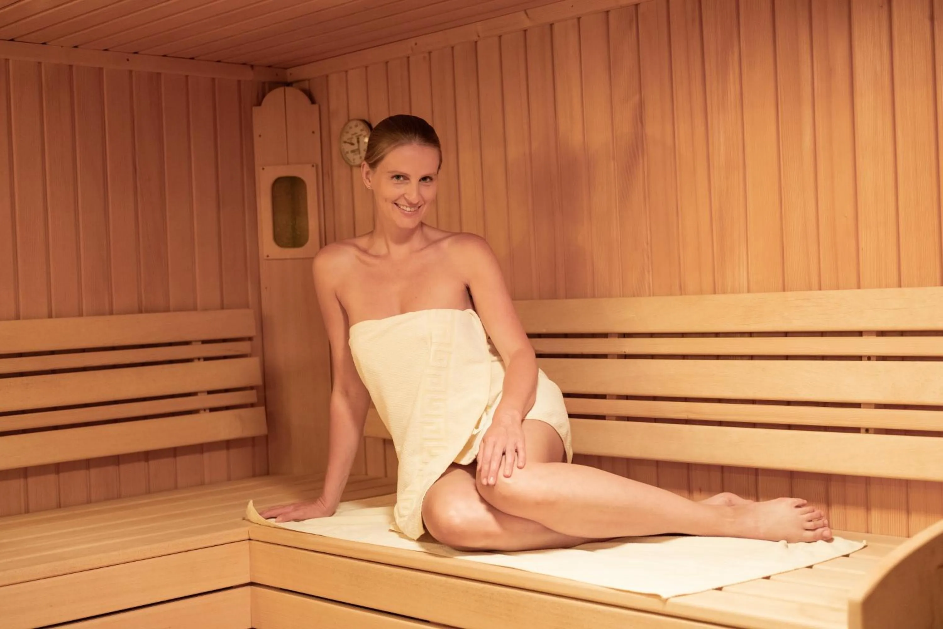 Sauna in Hotel Landhaus Ausswinkl