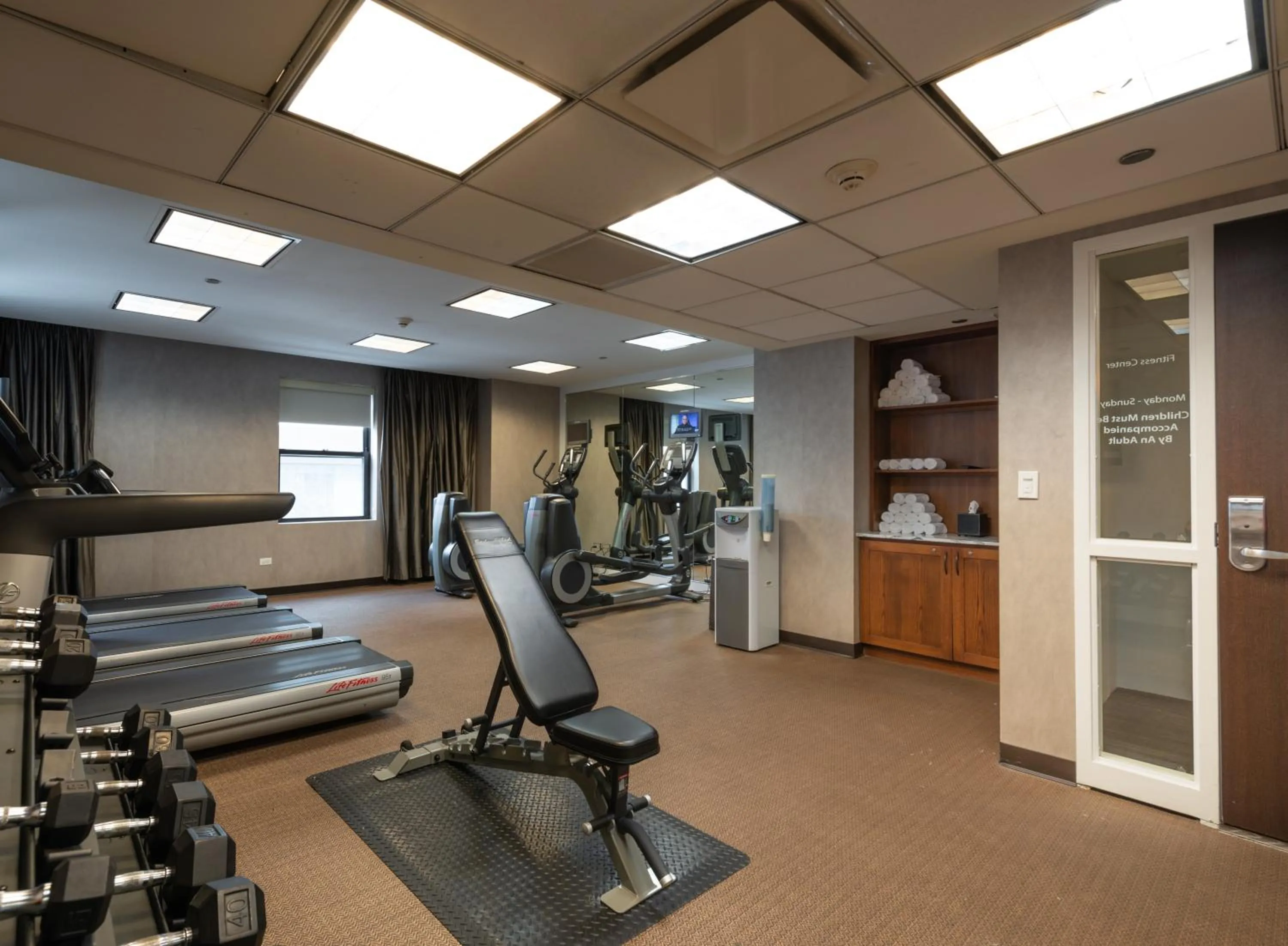 Fitness centre/facilities in Hotel Felix