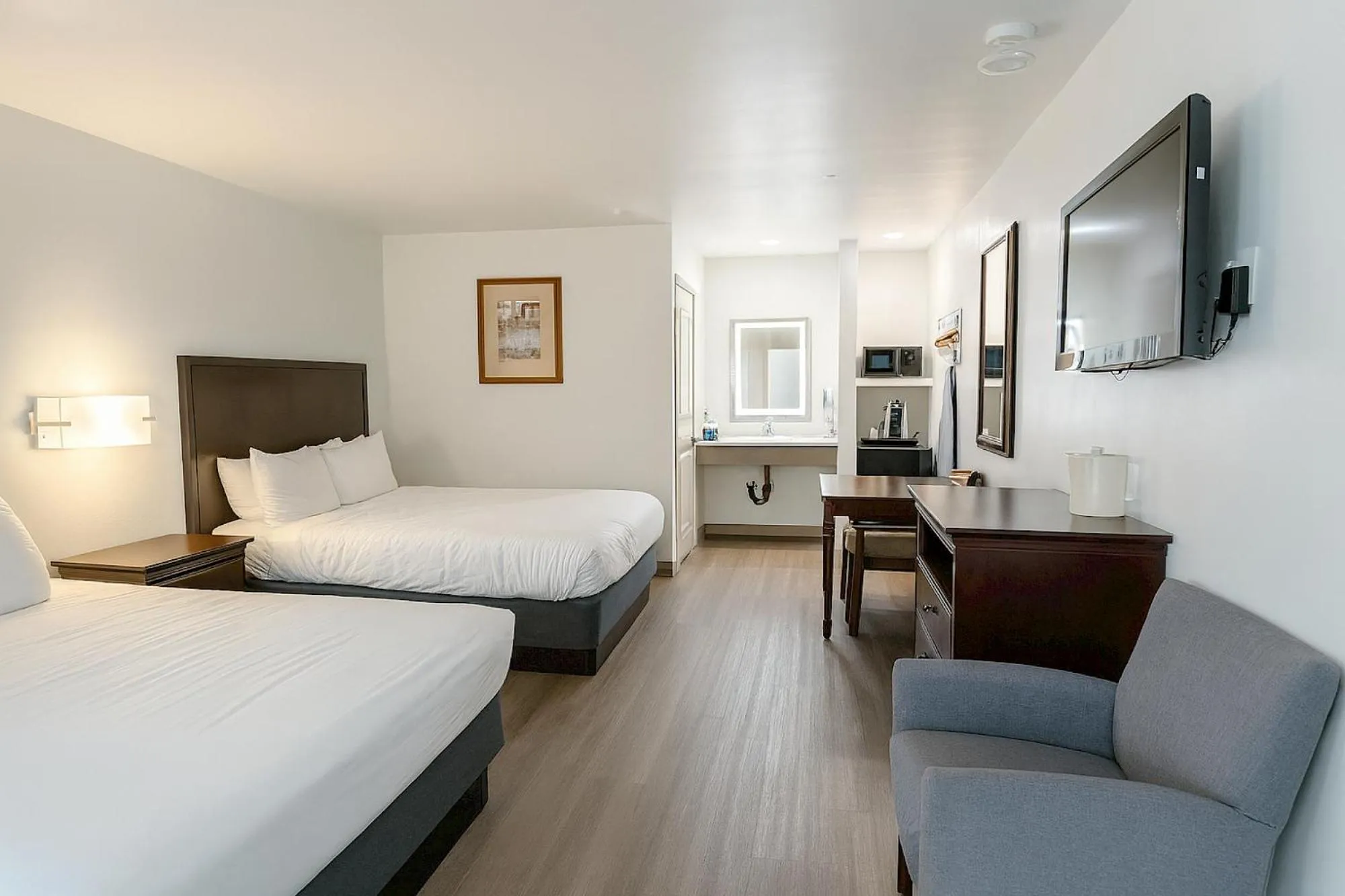 Bed in Stargazer Hotel