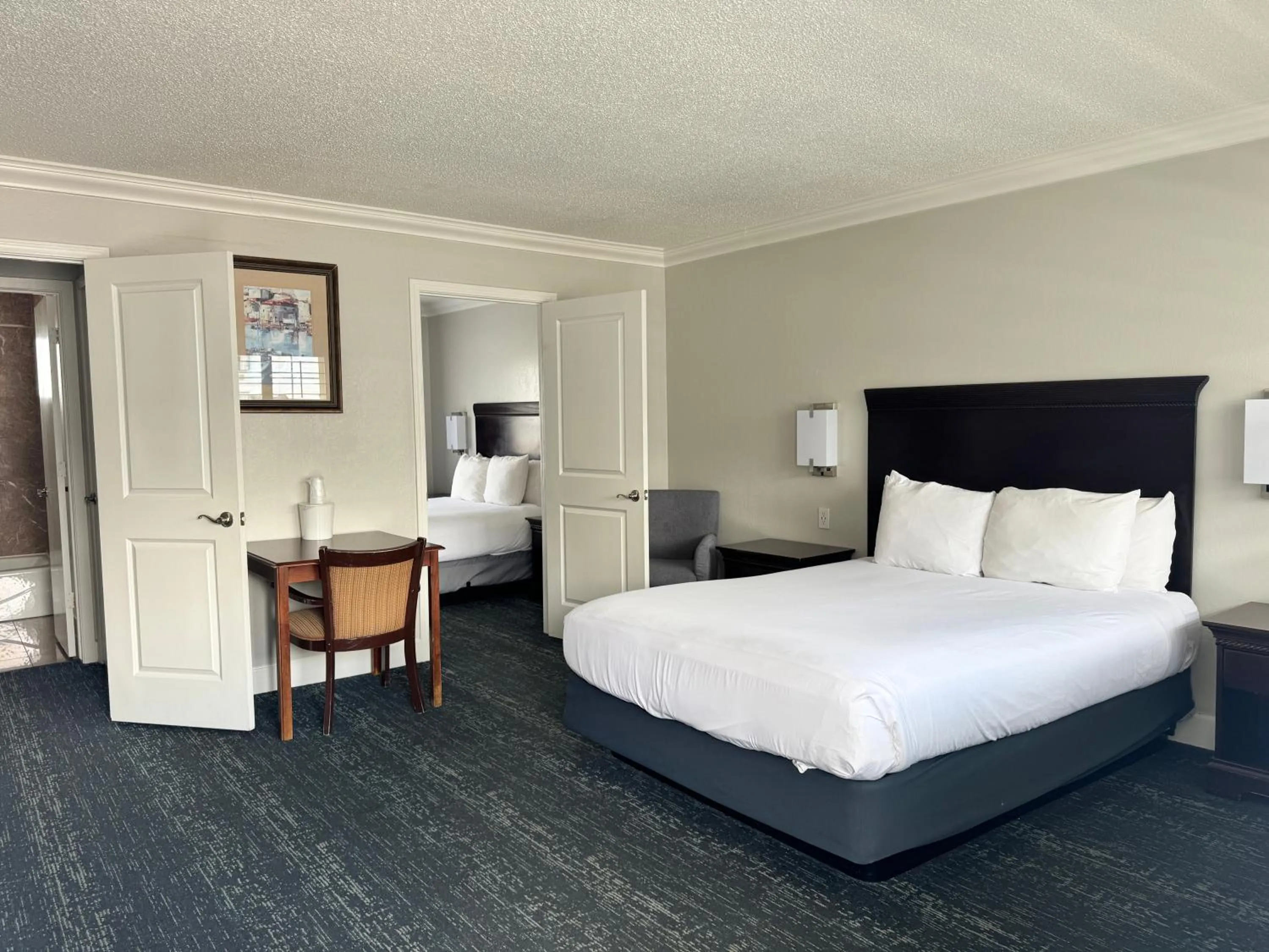 Bed in Stargazer Hotel