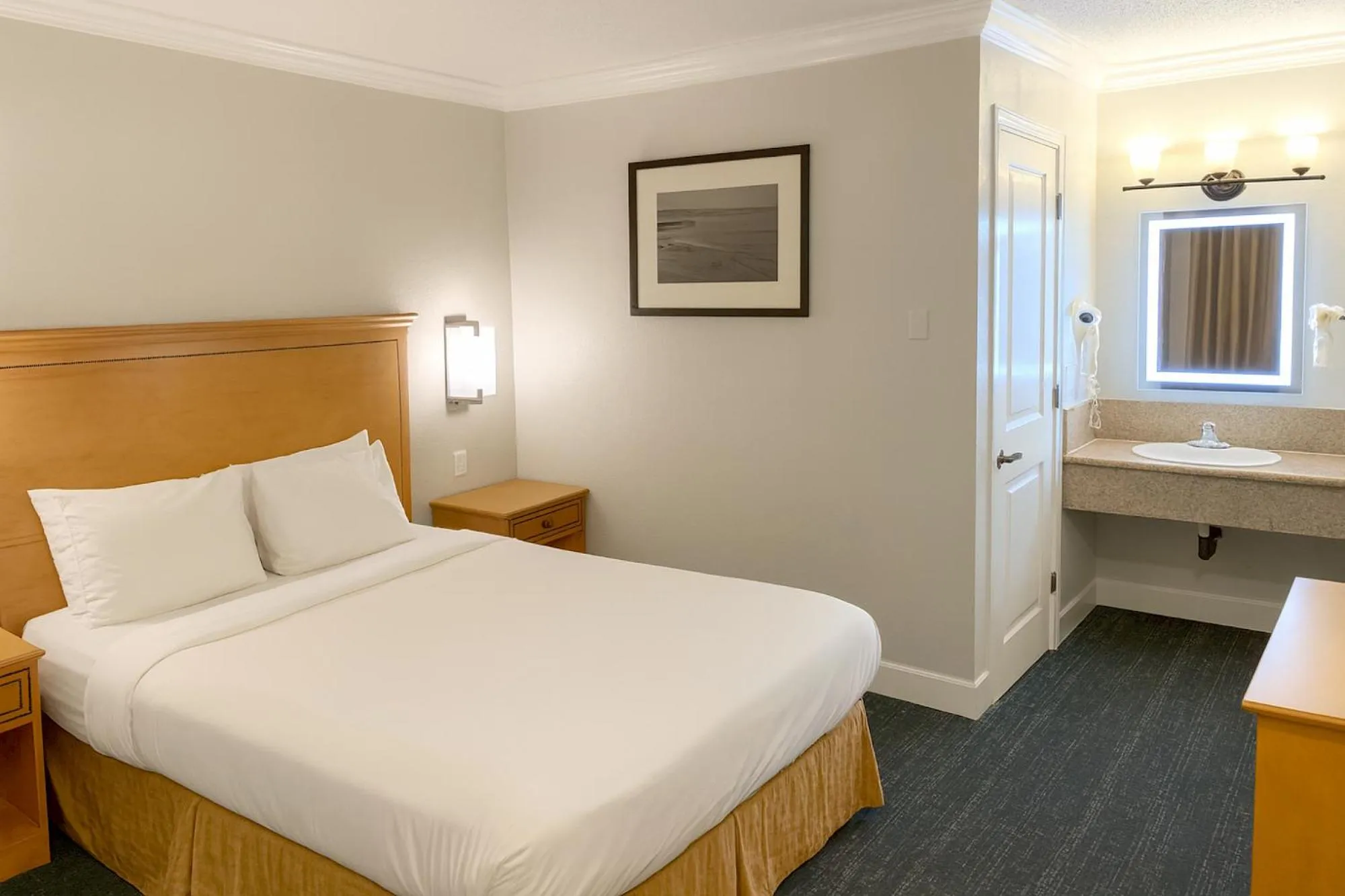 Bed in Stargazer Hotel